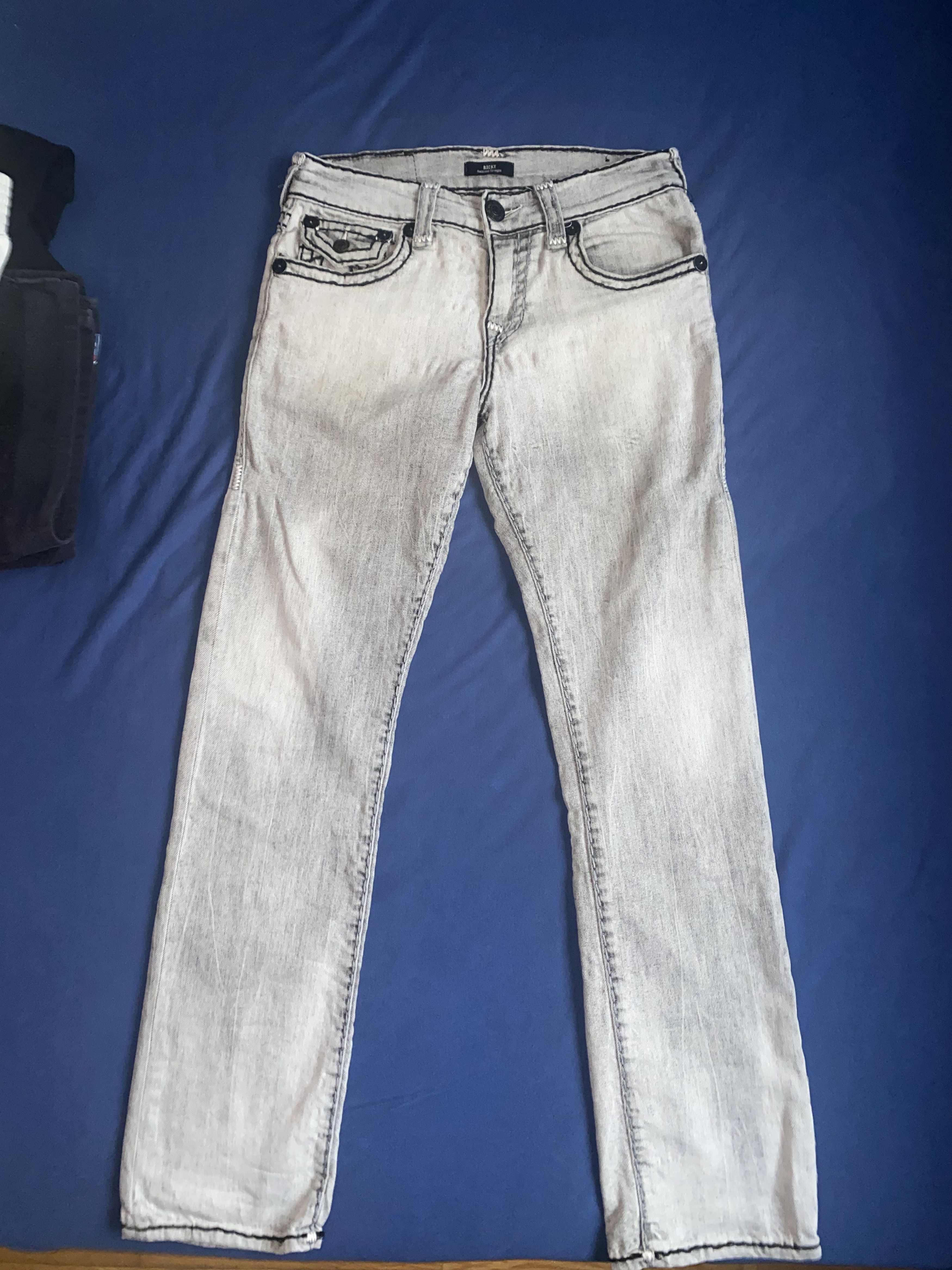 True Religion True Religion Ricky Jeans Size US 30 / EU 46 - 2 Thumbnail