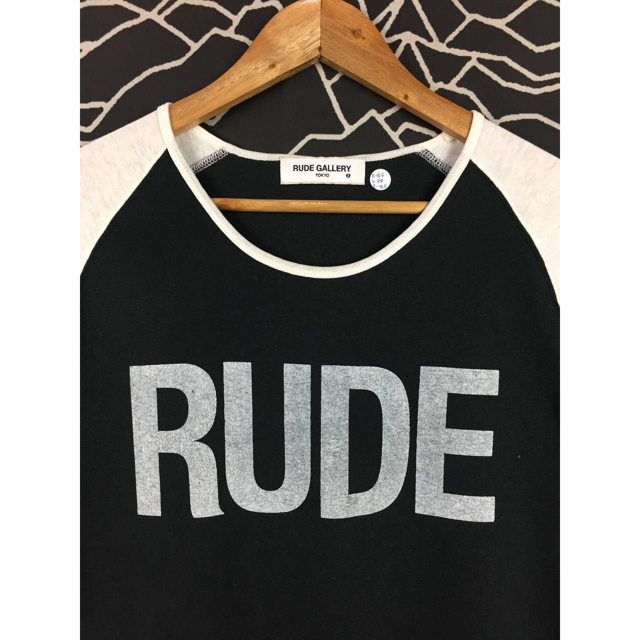 Japanese Brand × RUDE GALLERY Rude Gallery Tokyo Music Is Everything Raglan Tee Size US S / EU 44-46 / 1 - 3 Thumbnail