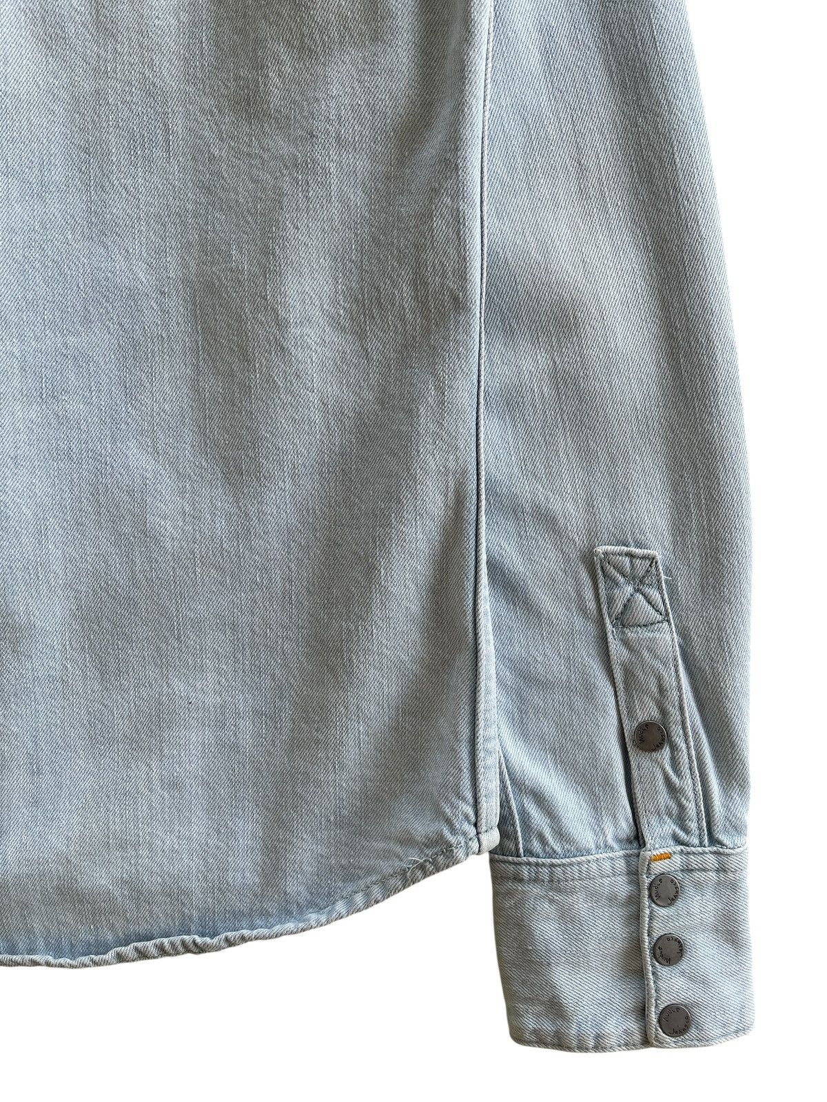 Nudie Jeans Nudie Jonis Ocean Waves Denim Shirt Size US S / EU 44-46 / 1 - 11 Thumbnail