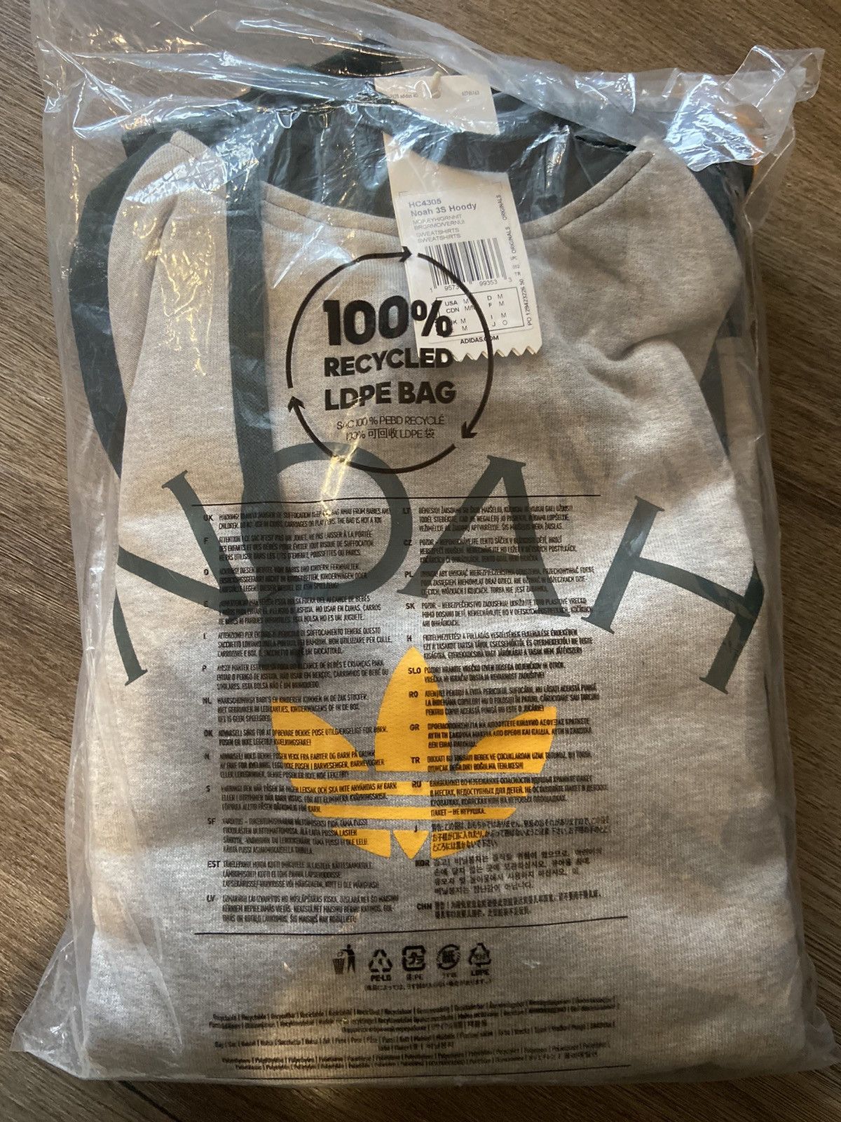 Adidas × Noah Noah x adidas core logo raglan hoodie Size US M / EU 48-50 / 2 - 2 Thumbnail