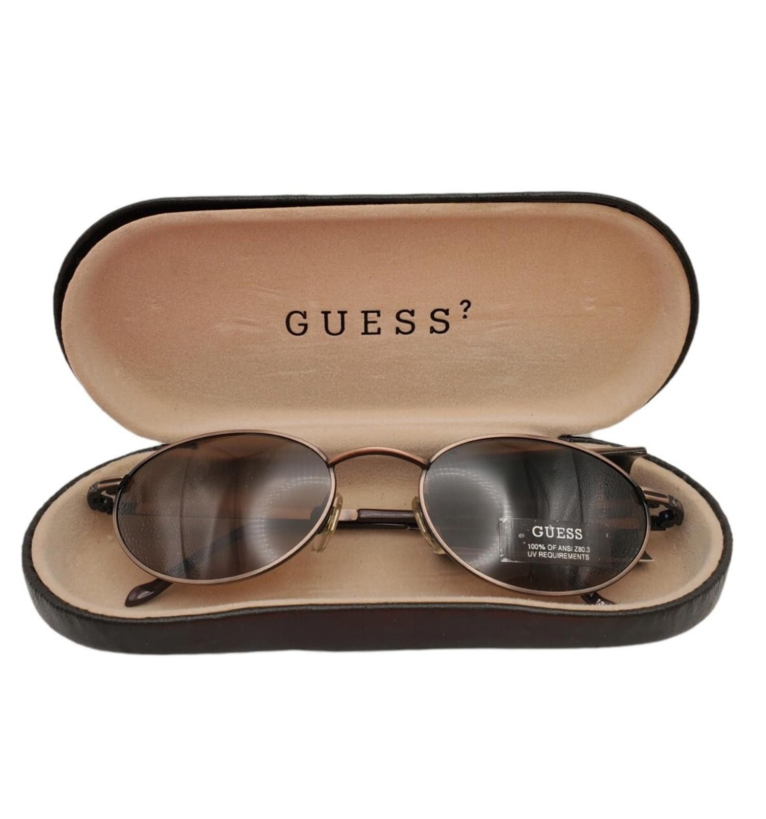 Guess Vintage Guess Sunglasses Bronze Brown Frames Y2K Sunglasses Size ONE SIZE - 1 Thumbnail