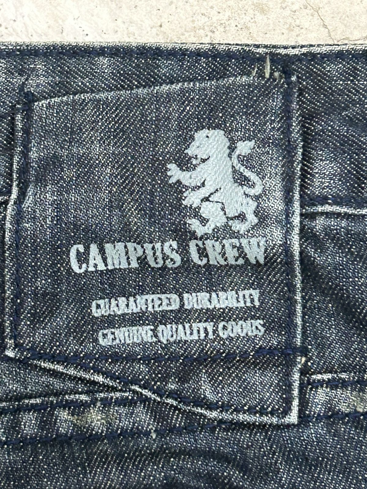 Le Grande Bleu (L.G.B.) Campus Crew Baggy Jeans Embellished Size US 29 - 15 Thumbnail