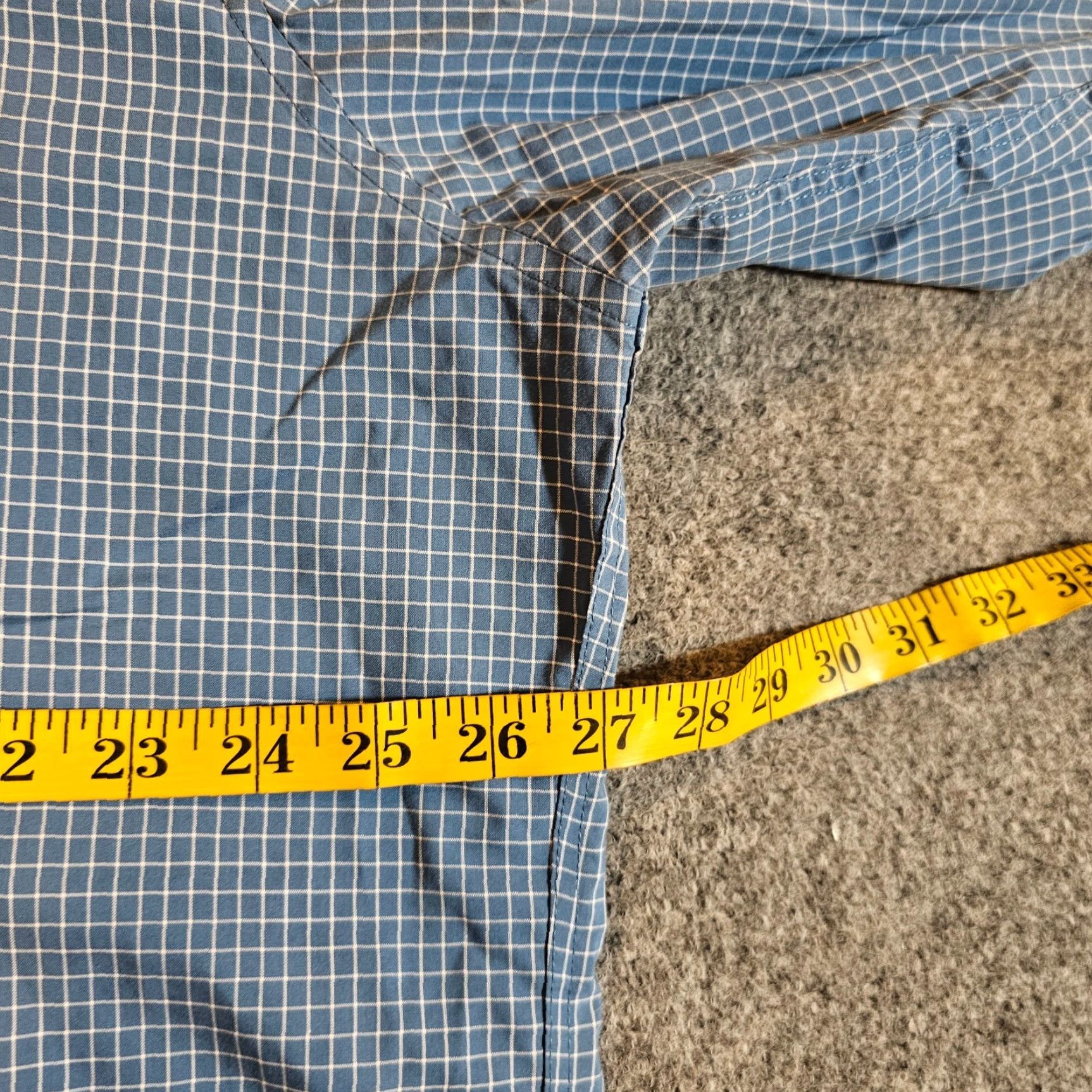 Vintage VINTAGE LL Bean Shirt Mens 2XL Blue Plaid Long Sleeve Button-Up Casual Career Mens Clothing Size US XXL / EU 58 / 5 - 5 Thumbnail