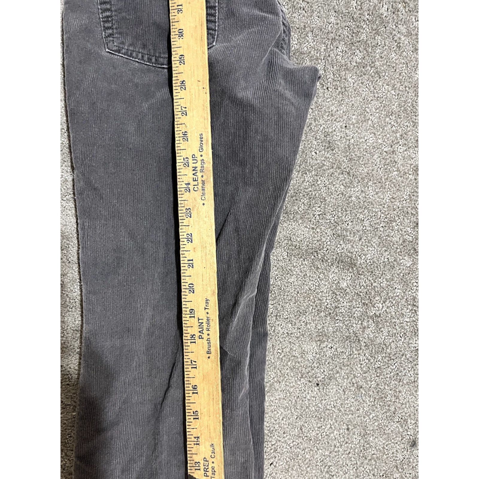 Banana Republic VINTAGE Banana Republic Gray Straight Boot Corduroy Pants Womens 2 Size 26" / US 2 / IT 38 - 5 Thumbnail