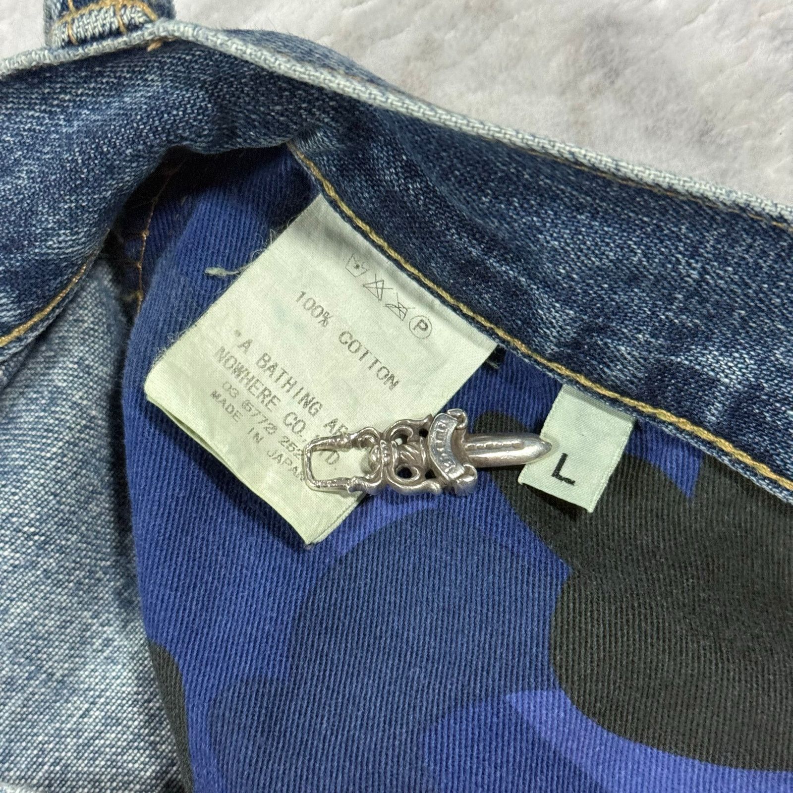 Bape × Nigo Authentic Bape 2000’s Sleeping Baby Milo Jeans 34 Size US 34 / EU 50 - 5 Thumbnail