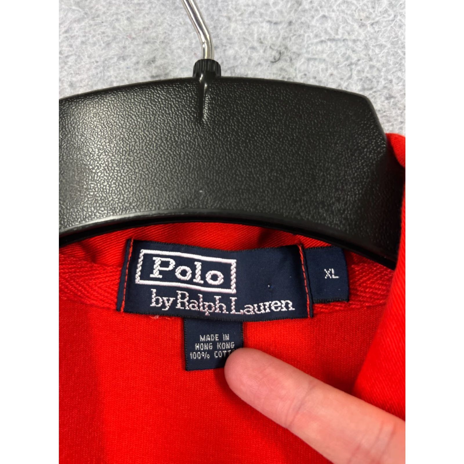 Ralph Lauren VINTAGE Polo Ralph Lauren Shirt Men XL Red Polo Shirt Size US XL / EU 56 / 4 - 7 Thumbnail
