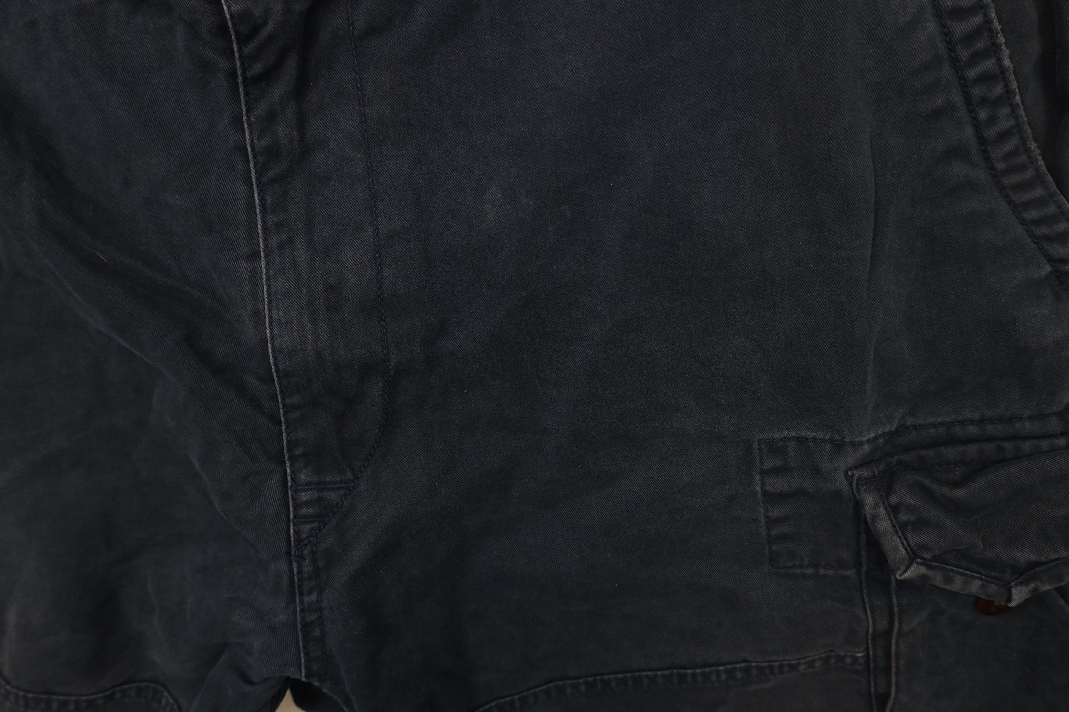 Ralph Lauren × Vintage Vintage Ralph Lauren Heavyweight Cargo Shorts Navy Blue Size US 42 / EU 58 - 5 Thumbnail