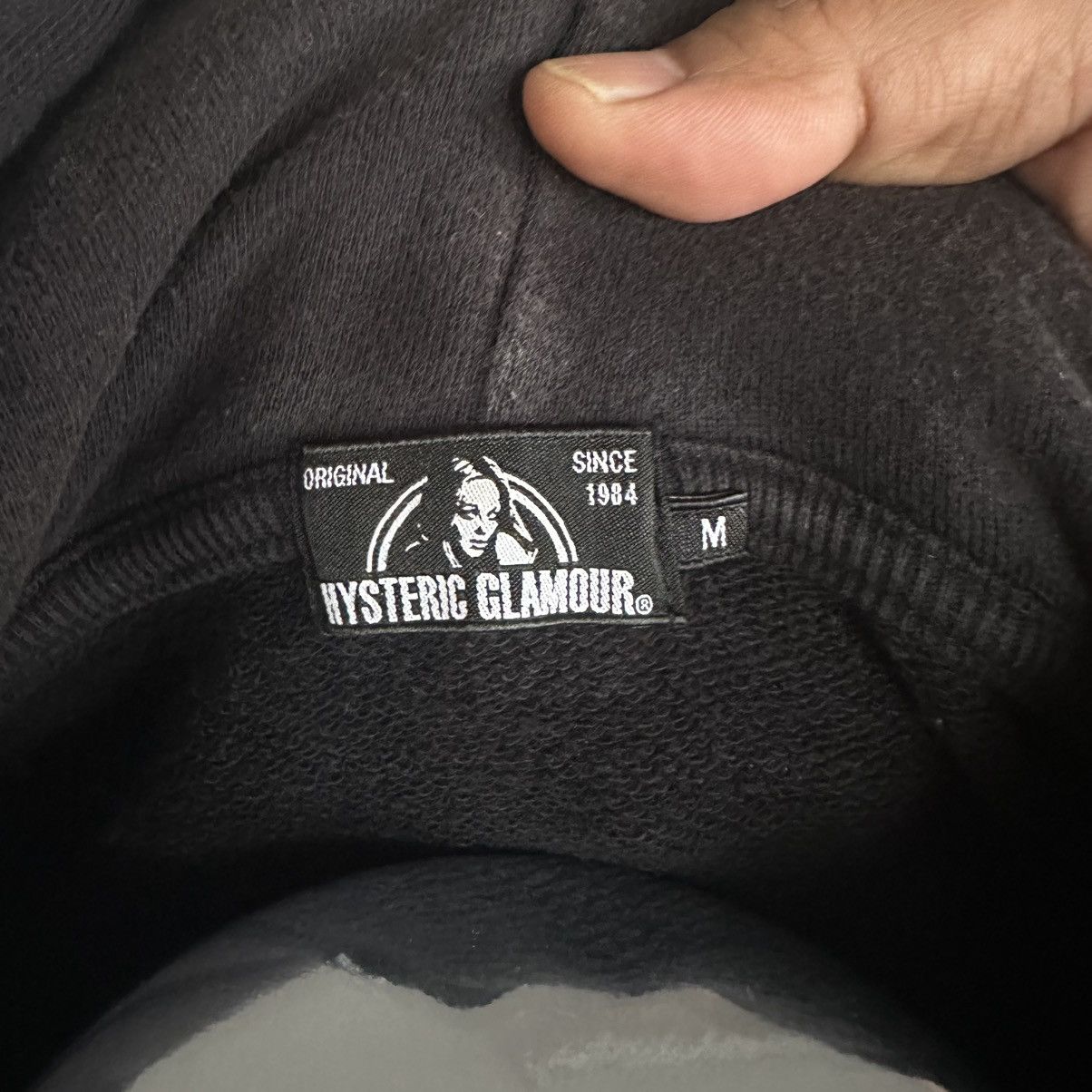 Hysteric Glamour Vintage Hysteric Glamour Big Logo Hoodie Size US M / EU 48-50 / 2 - 3 Thumbnail