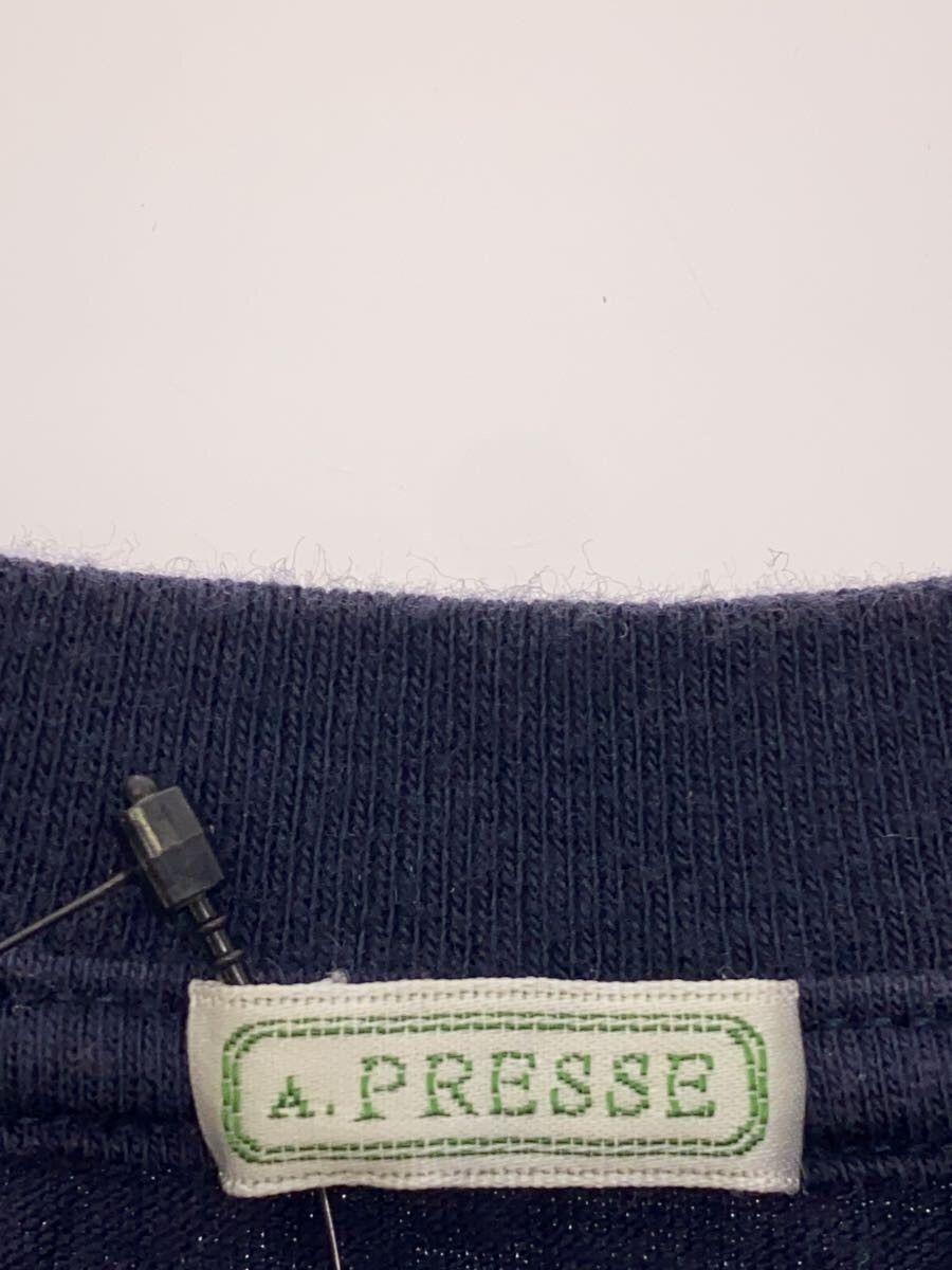 A.PRESSE Blue Cotton Cut And Sewn Shirt Size US L / EU 52-54 / 3 - 3 Thumbnail