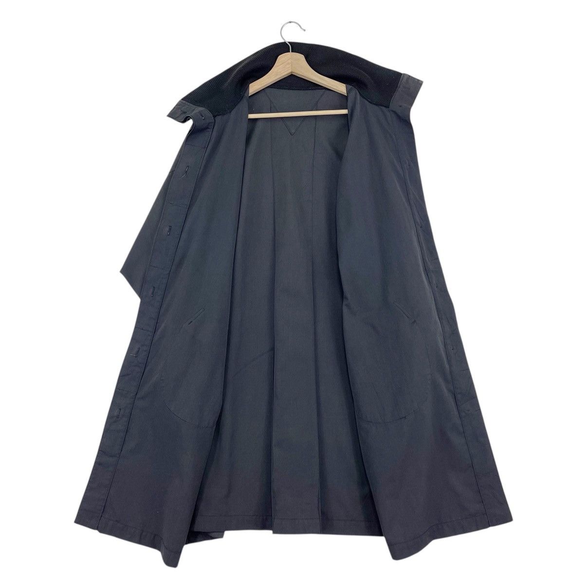 Issey Miyake Im Issey Miyake Black Cotton Coat Size L / US 10 / IT 46 - 9 Thumbnail