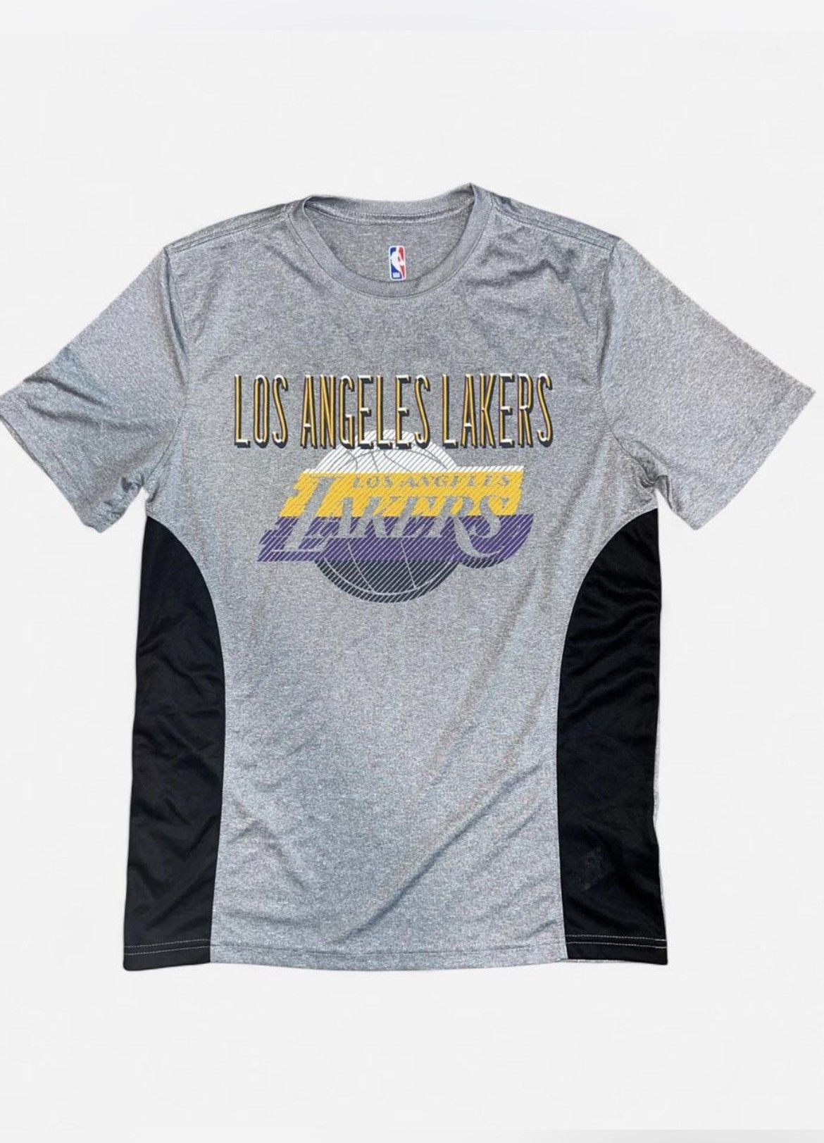 NBA NBA Los Angeles Lakers LeBron James #23 Shirt Grey/Black Tee Size US M / EU 48-50 / 2 - 1 Thumbnail