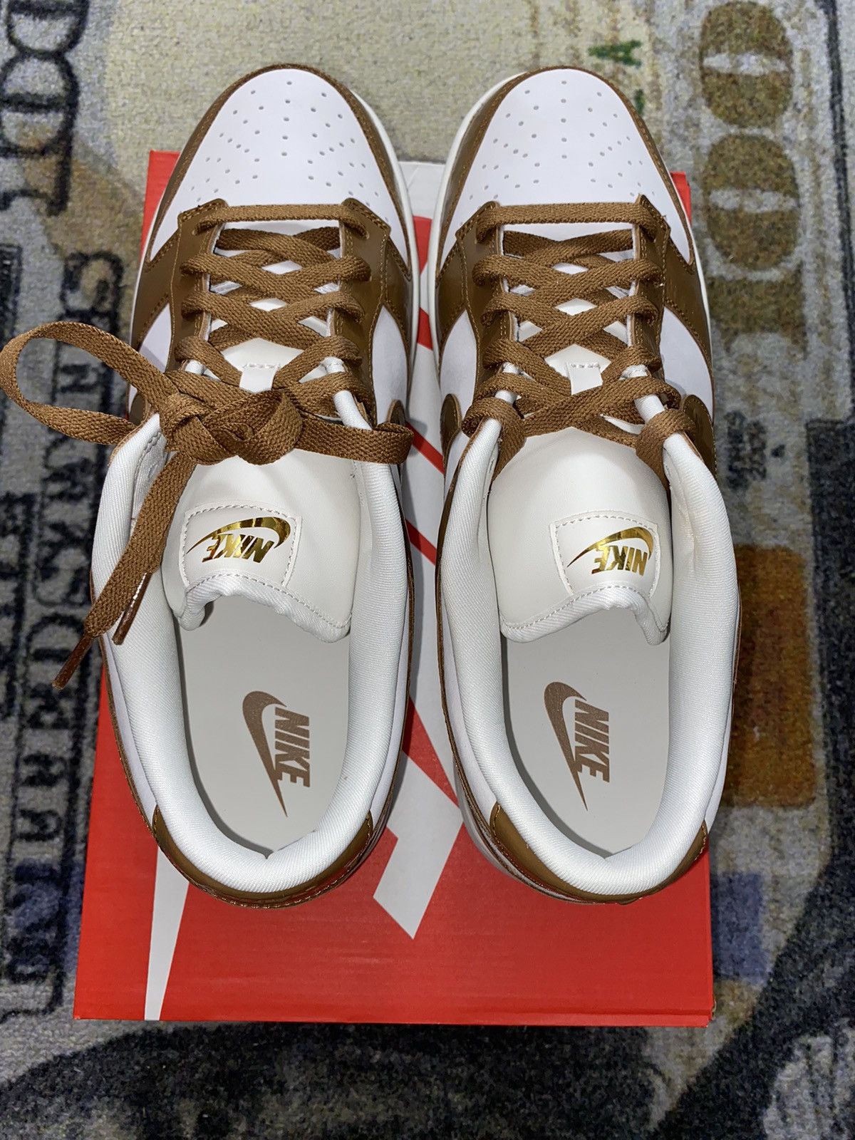 Nike Nike Dunk Low LX Ale Brown Ostrich (13 Women) Size US 11.5 / EU 44-45 - 5 Thumbnail