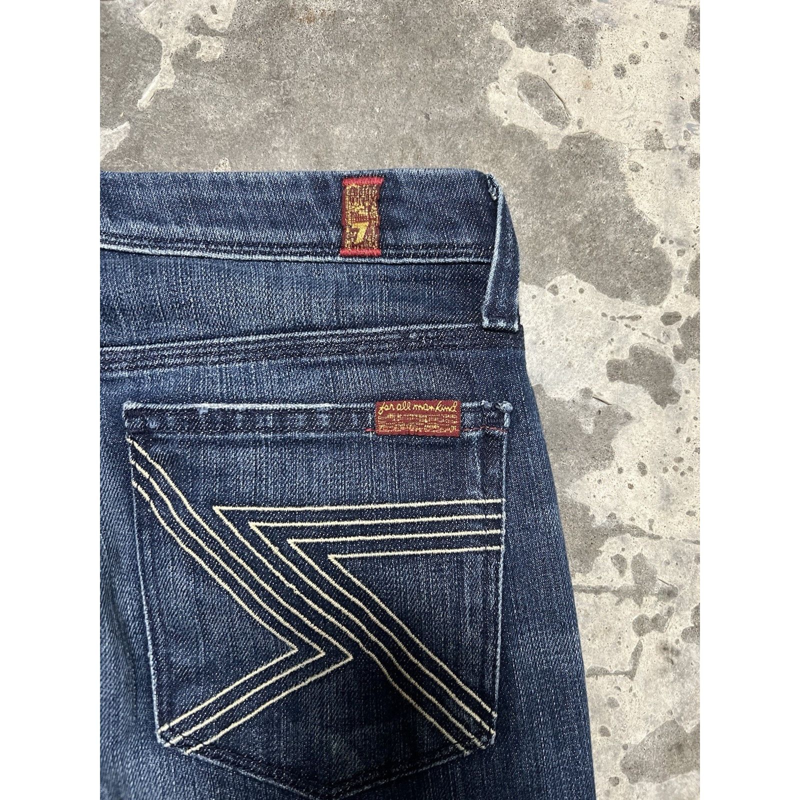 7 For All Mankind 7 For All Mankind The FLINT Bling Jean Women’s Size 27 30x35 Size 30" / US 8 / IT 44 - 6 Thumbnail