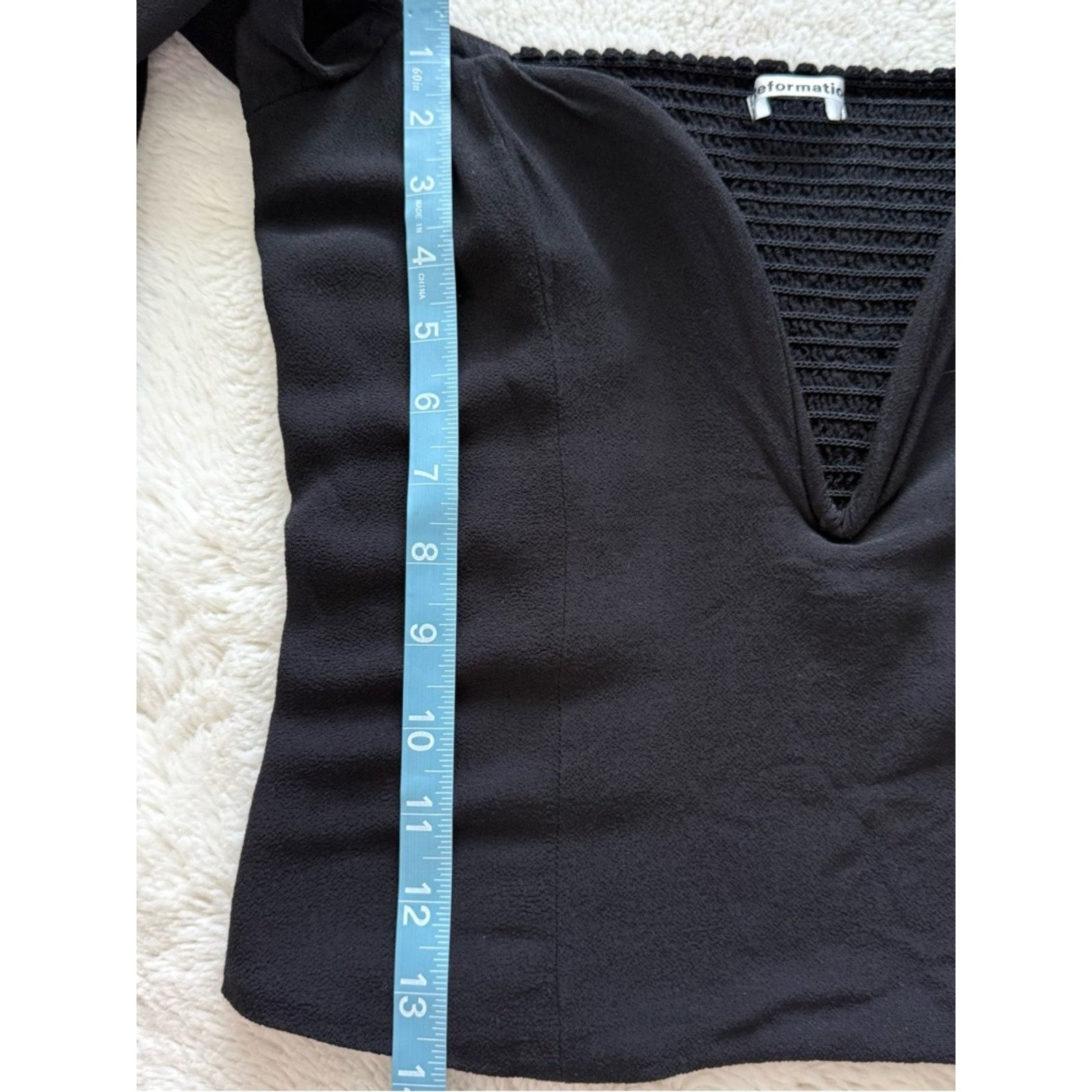 Reformation Reformation women black top size 4 US Size S / US 4 / IT 40 - 7 Thumbnail