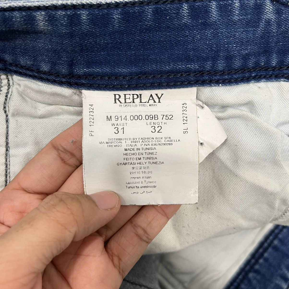 Replay Vintage Replay Distressed Denim Jeans Size US 32 / EU 48 - 21 Thumbnail