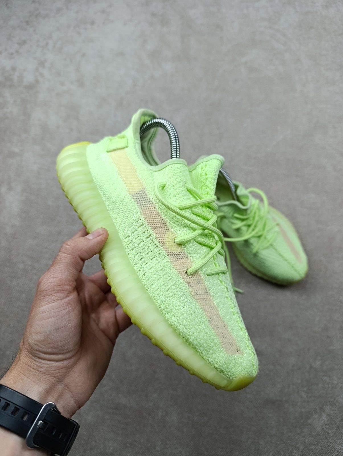 Adidas × Kanye West ADIDAS YEEZY BOOST 350 V2 GLOW EG5293 Size US 7.5 / EU 40-41 - 1 Thumbnail