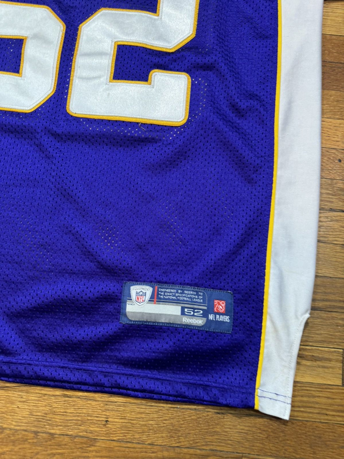 NFL Chad Greenway Minnesota Vikings Jersey Size US XL / EU 56 / 4 - 3 Thumbnail