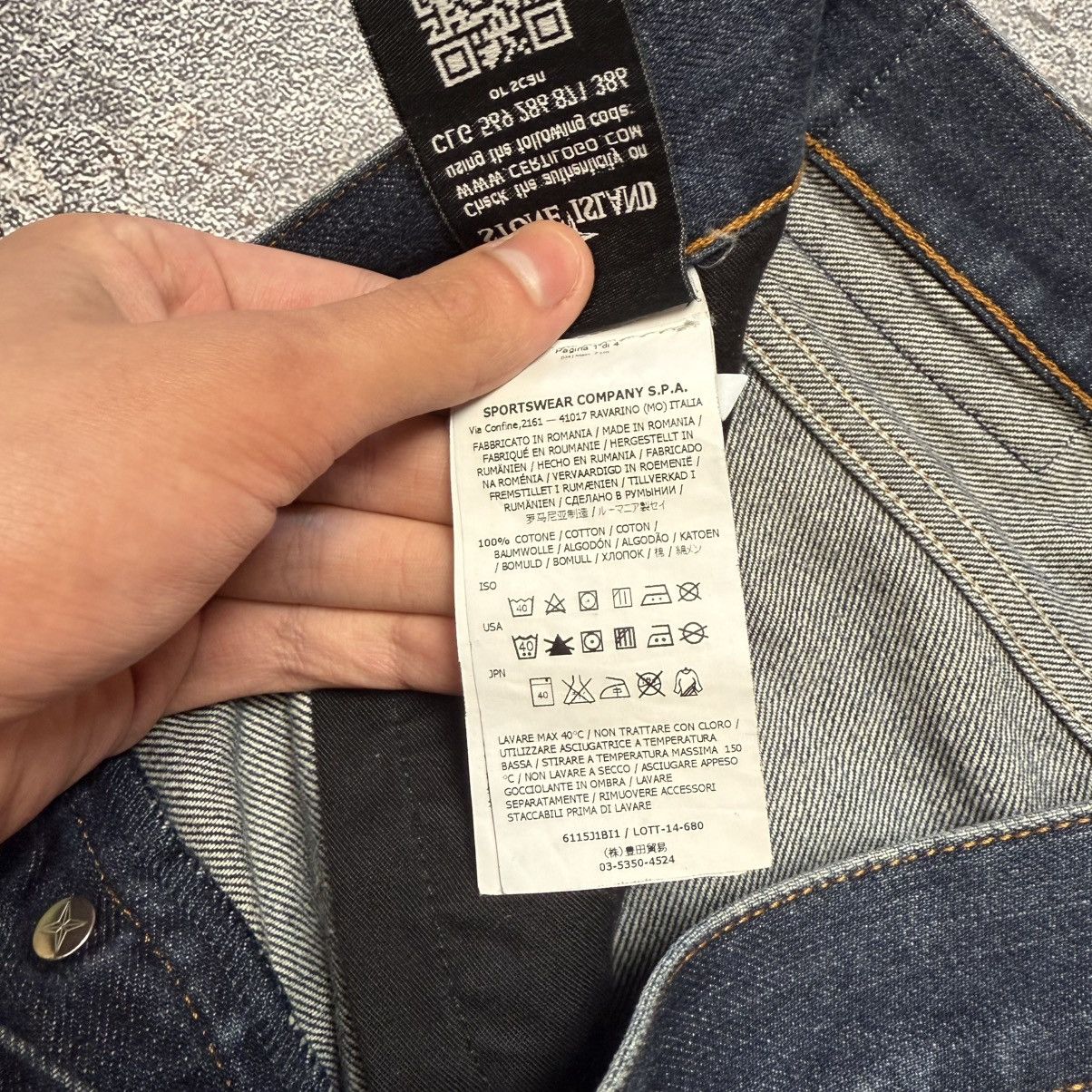 Vintage Stone Island Denim Jeans W32 Vintage Blue Size US 30 / EU 46 - 9 Thumbnail