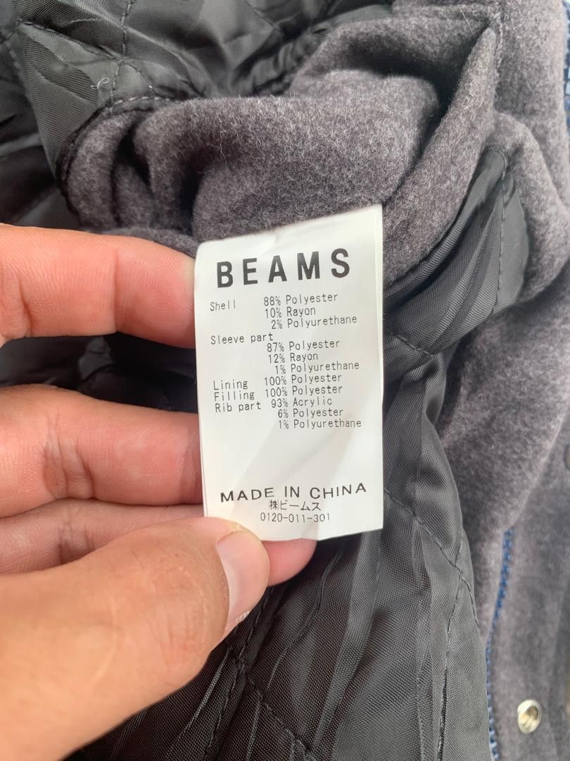 Beams Plus Beams Varsity Jacket Hoodie Size US M / EU 48-50 / 2 - 10 Thumbnail