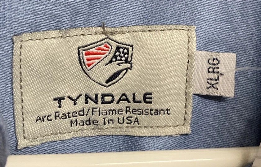 Other Tyndale FR Shirt CAT 2 NFPA 2112 K176T Blue Size XL NWT Size US XL / EU 56 / 4 - 2 Thumbnail