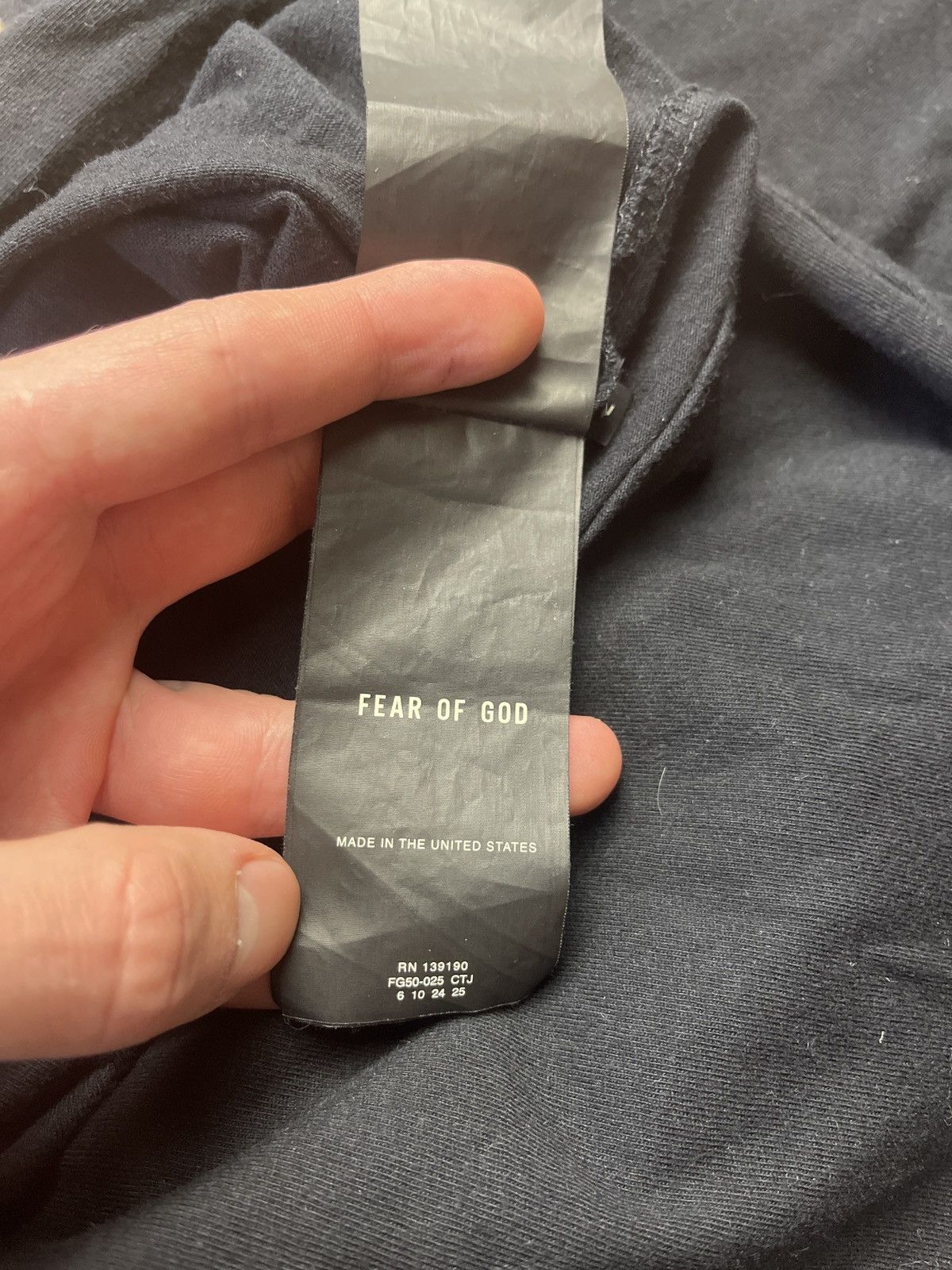 Fear of God Fear Of God Seventh Collection Baseball Tee Size US L / EU 52-54 / 3 - 5 Thumbnail