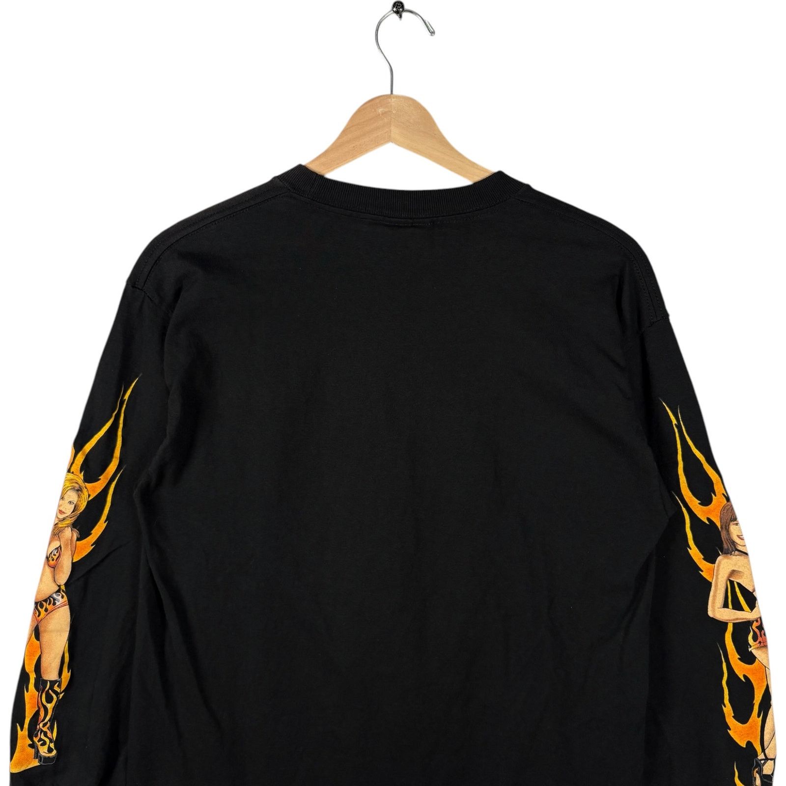 AAA Vintage "Chicks Dig My Rig" Trucker Long Sleeve Medium Size US M / EU 48-50 / 2 - 6 Thumbnail