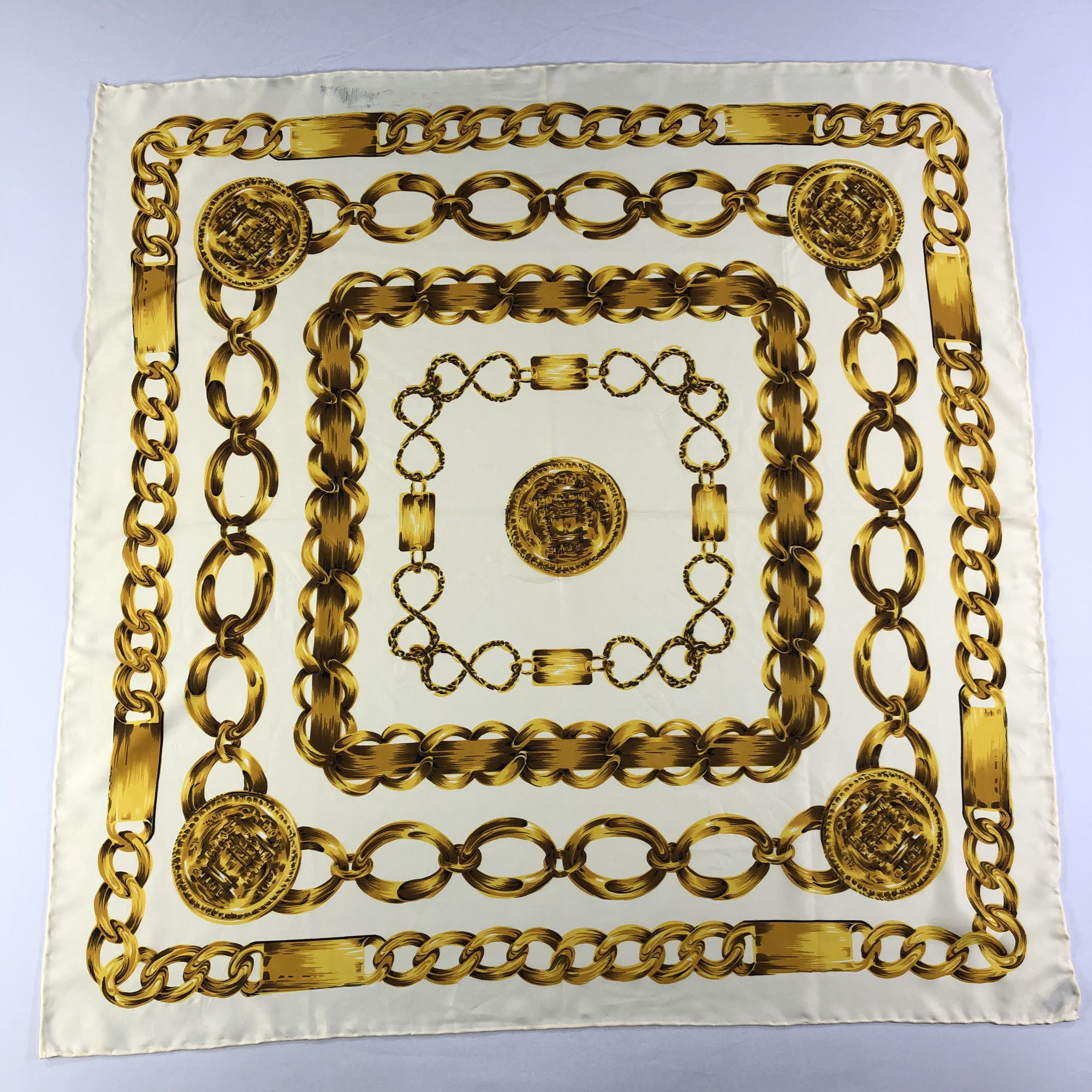 Vintage Vintage Silk Scarf Size ONE SIZE - 2 Thumbnail