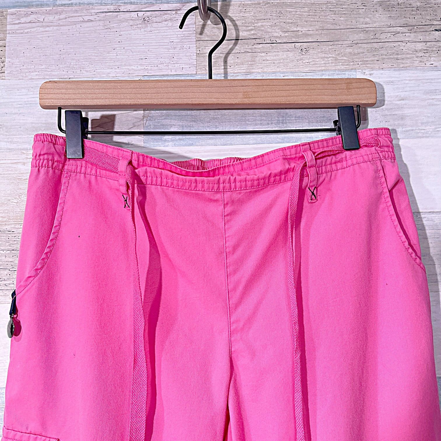 Other LAURA ASHLEY Cargo Scrub Pants Pink Womens 4 Size 28" / US 6 / IT 42 - 2 Thumbnail