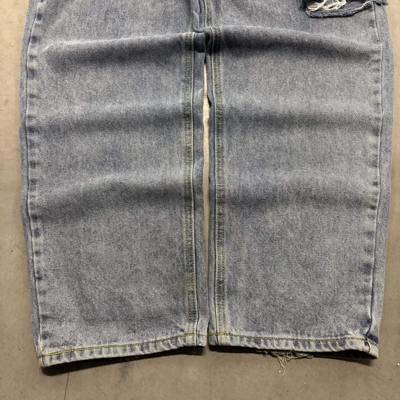 Vintage Crazy Vintage Y2K/2000s Baggy Ripped Cider Medium Wash Denim Jeans! Size US 26 / EU 42 - 3 Thumbnail