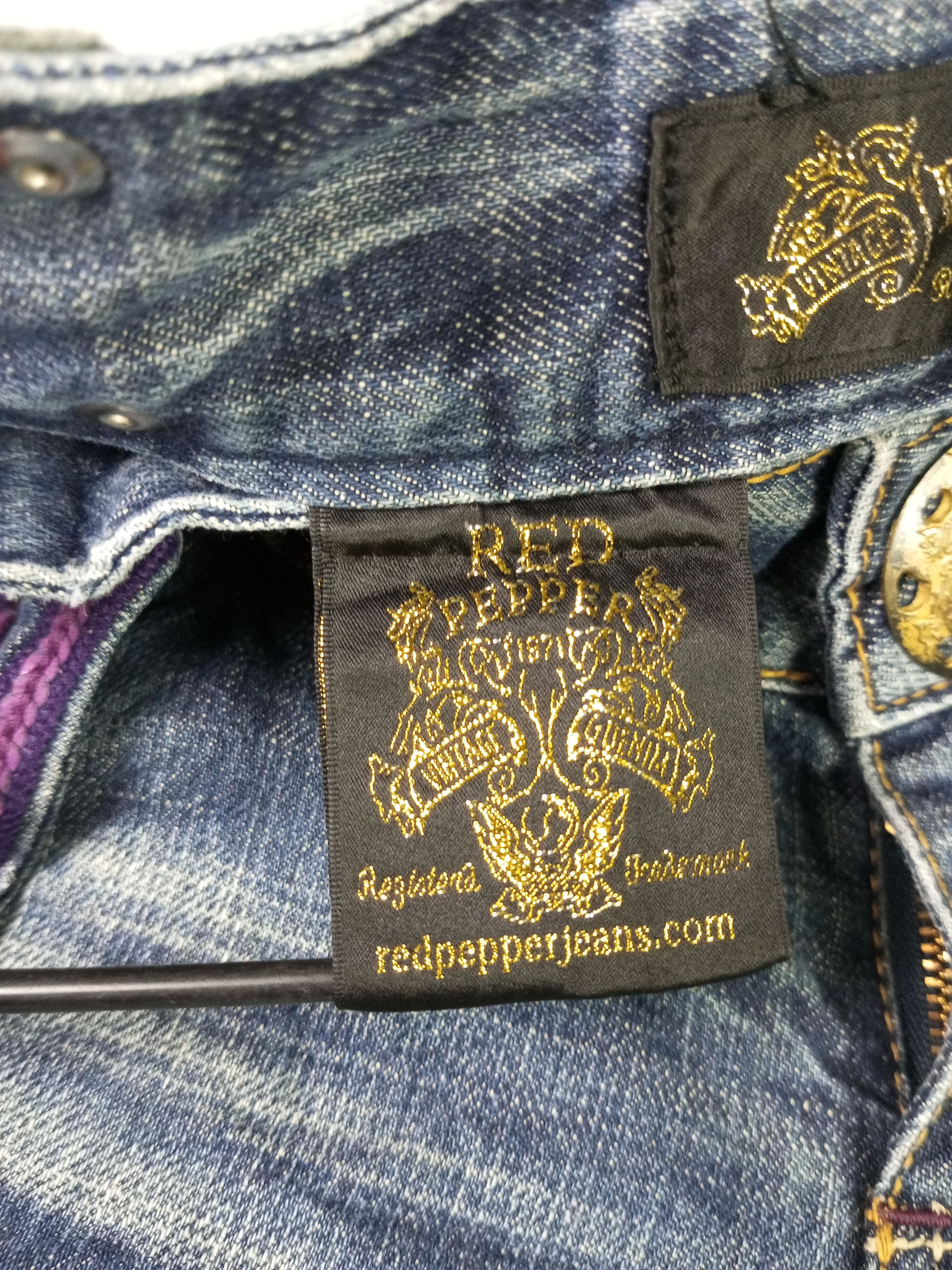 Japanese Brand 🔥Flare🔥🔥Vintage Japanese Brand Red Pepper Jeans Size US 26 / EU 42 - 8 Thumbnail