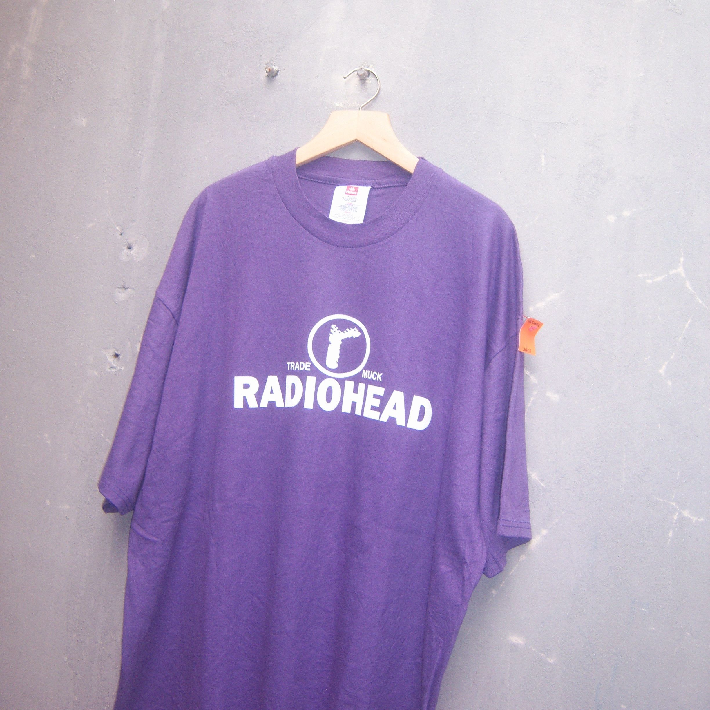 Band Tees × Vintage Rare Radiohead Trade Muck Vintage 90s Size US L / EU 52-54 / 3 - 4 Thumbnail