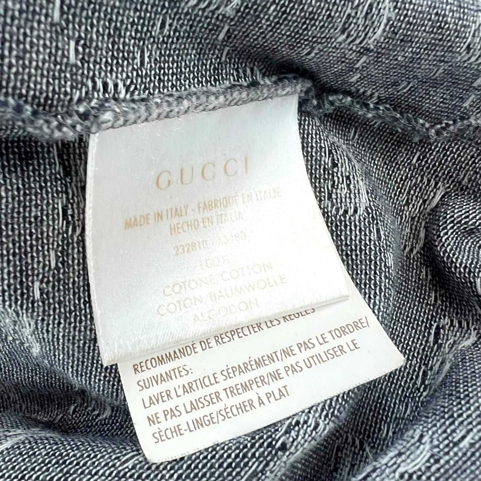 Gucci Gucci Monogram Grey Polo Shirt Size US M / EU 48-50 / 2 - 3 Thumbnail