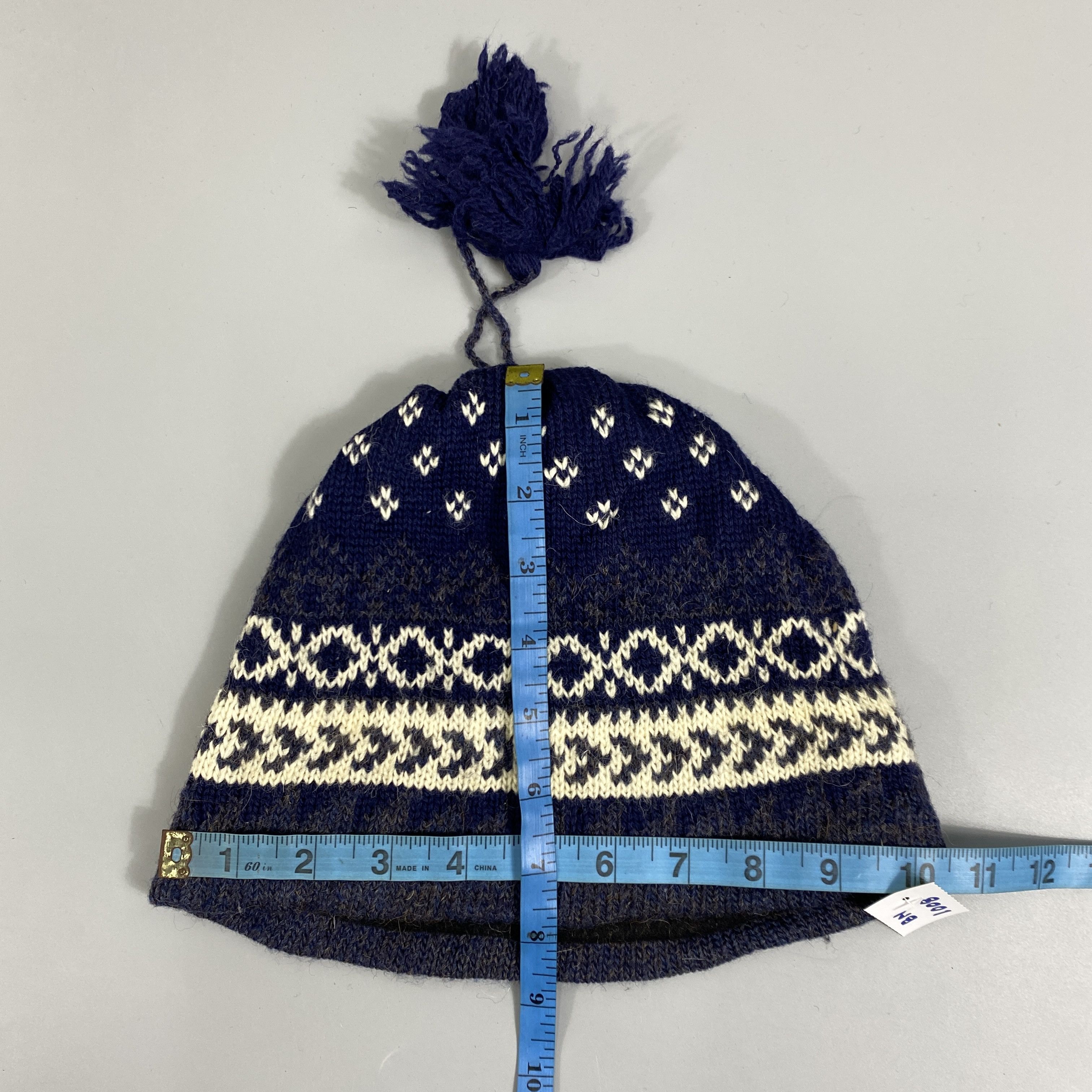 Japanese Brand Snow Cap Beanie Hat With Pom Pom -BN1008 Size ONE SIZE - 5 Thumbnail