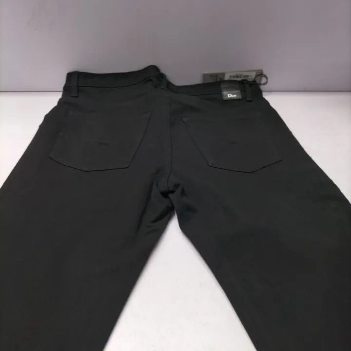 Dior Dior Dior Casual Solid Color Black Jeans 0079-2507 Size US 31 - 1 Thumbnail