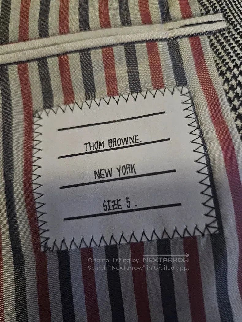 Thom Browne Thom Browne Houndstooth Wool Blazer. Size US M / EU 48-50 / 2 - 7 Thumbnail