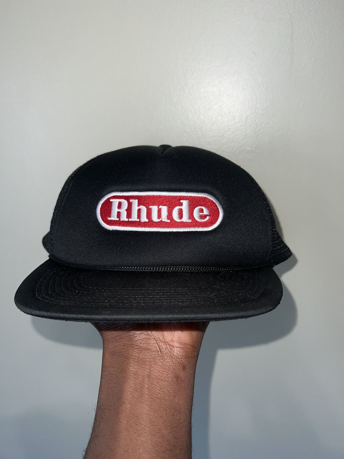 Rhude Rhude Pit Stop Trucker Cap Size ONE SIZE - 3 Thumbnail