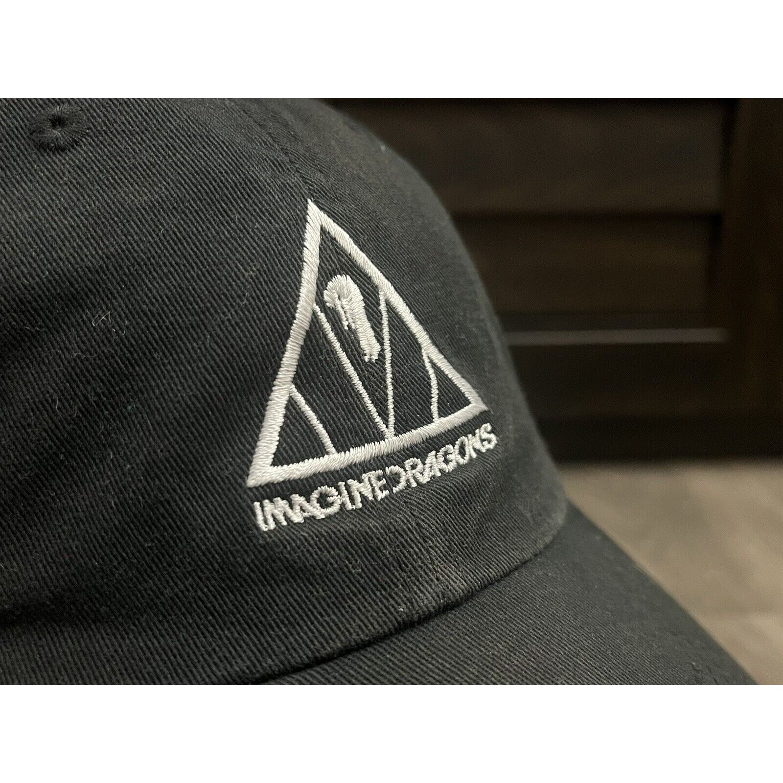 Other Imagine Dragons Strapback Hat Evolve Concert Tour Cap Black Size ONE SIZE - 3 Thumbnail