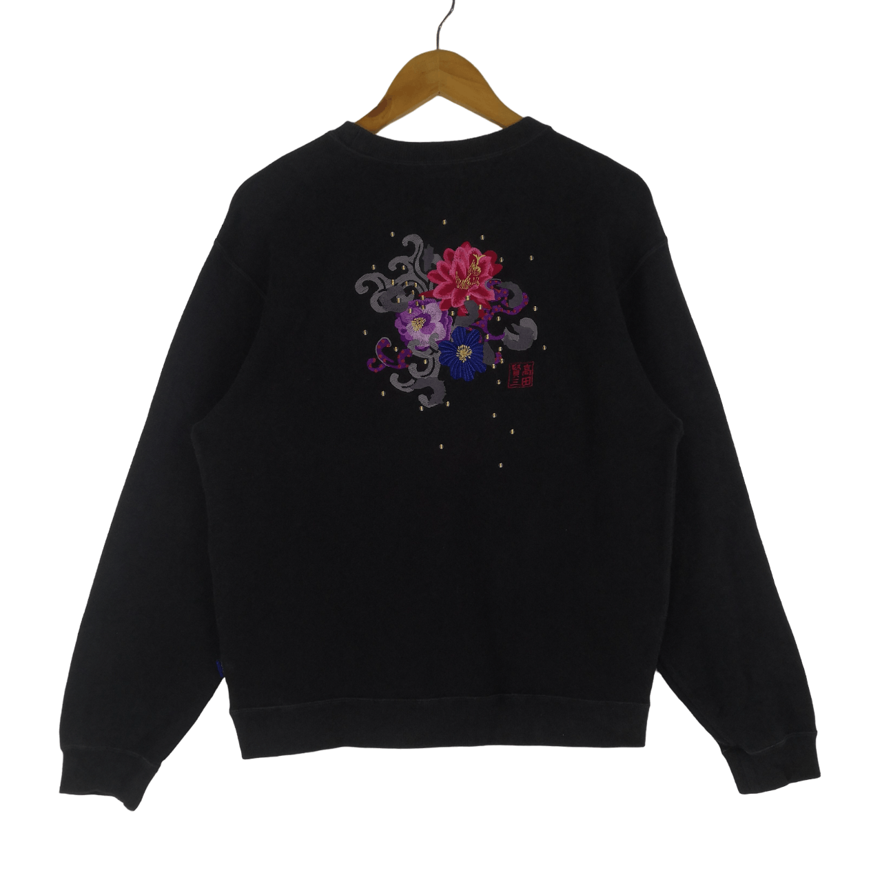 Kenzo Vintage Kenzo Sweatshirt Big Logo Art Design Size US M / EU 48-50 / 2 - 1 Thumbnail