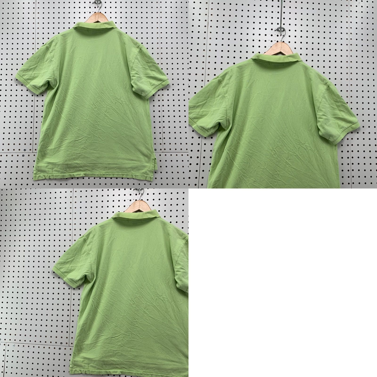 Polo Ralph Lauren Polo Ralph Lauren Polo Shirt Green Orange Pony Fits Mens Large Collared Size US L / EU 52-54 / 3 - 10 Thumbnail