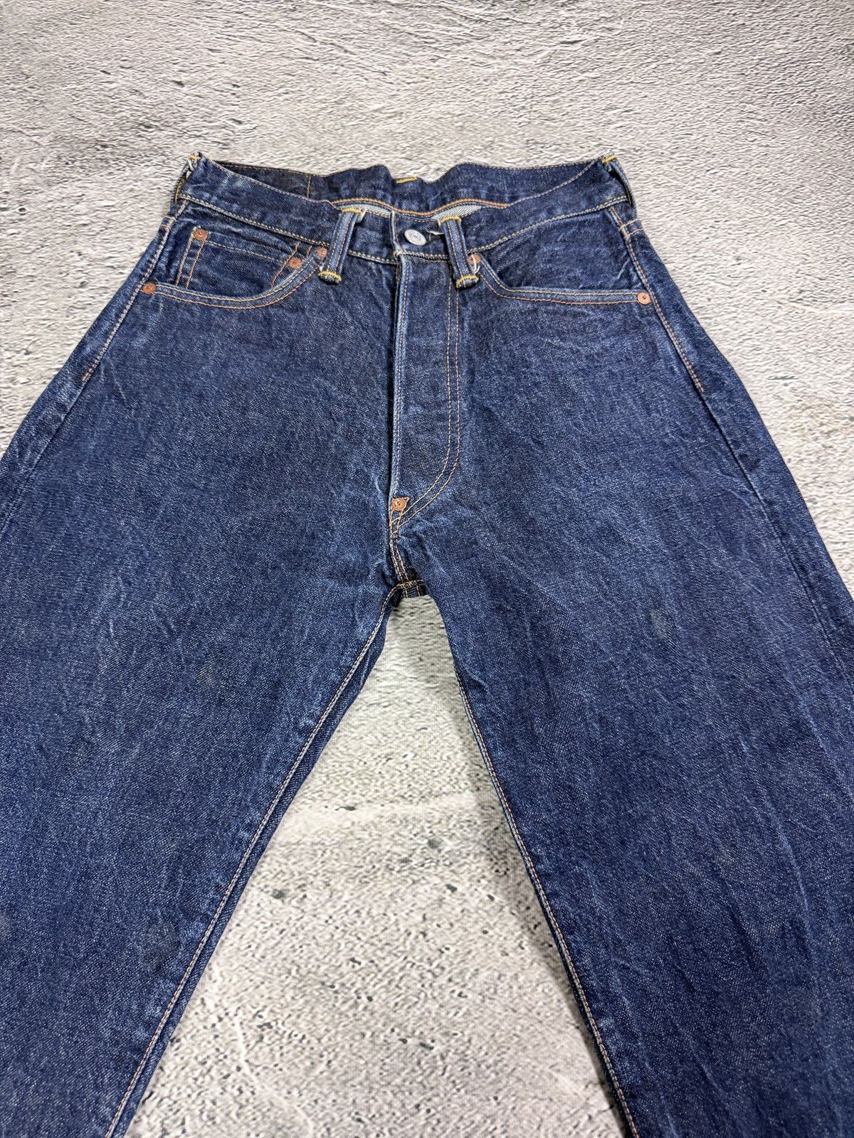 Evisu Evisu jeans daicock big logo yellow selvedge denim Japan Size US 28 / EU 44 - 11 Thumbnail
