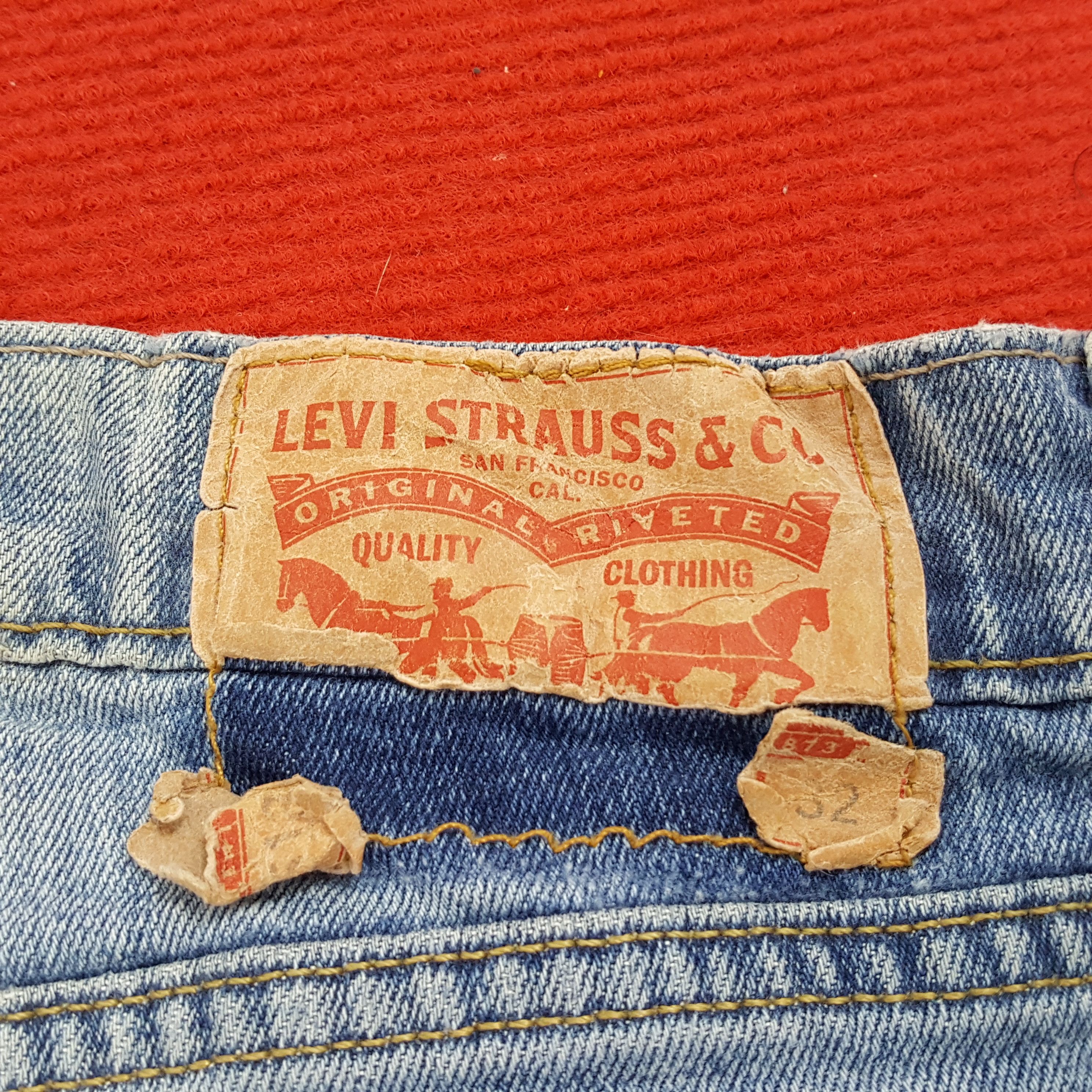 Levi's × Vintage Levis Distressed Jeans Streetwear Style Size US 36 / EU 52 - 17 Thumbnail