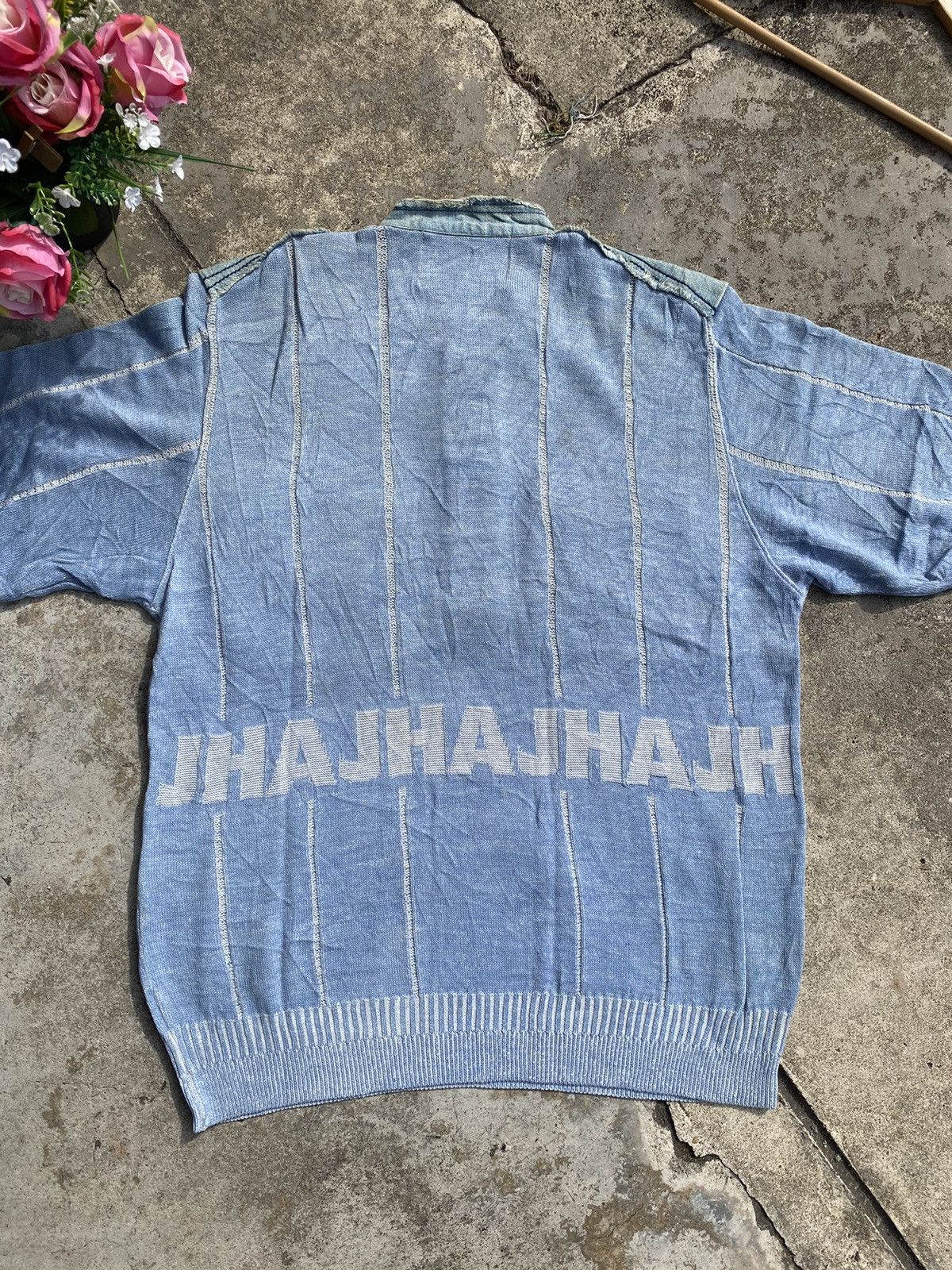 Hardy Amies × Vintage 🔥Rare 🔥 HARDY AMIES SPORT Short Sleeve Sweatshirt Size US M / EU 48-50 / 2 - 7 Thumbnail