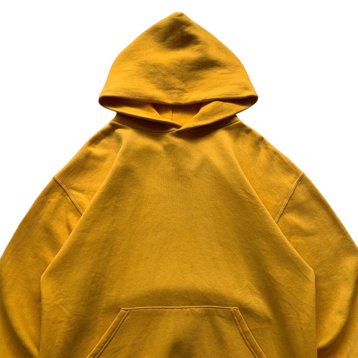 Russell Athletic Vintage Russell Atlethic Blank Yellow Hoodie Size US L / EU 52-54 / 3 - 2 Thumbnail