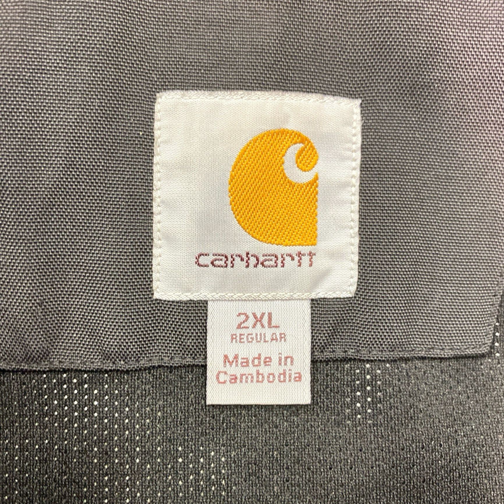 Carhartt Carhartt Jacket 2XL Black Rain Defender Relaxed Fit Full Zip Mens Size US XXL / EU 58 / 5 - 3 Thumbnail