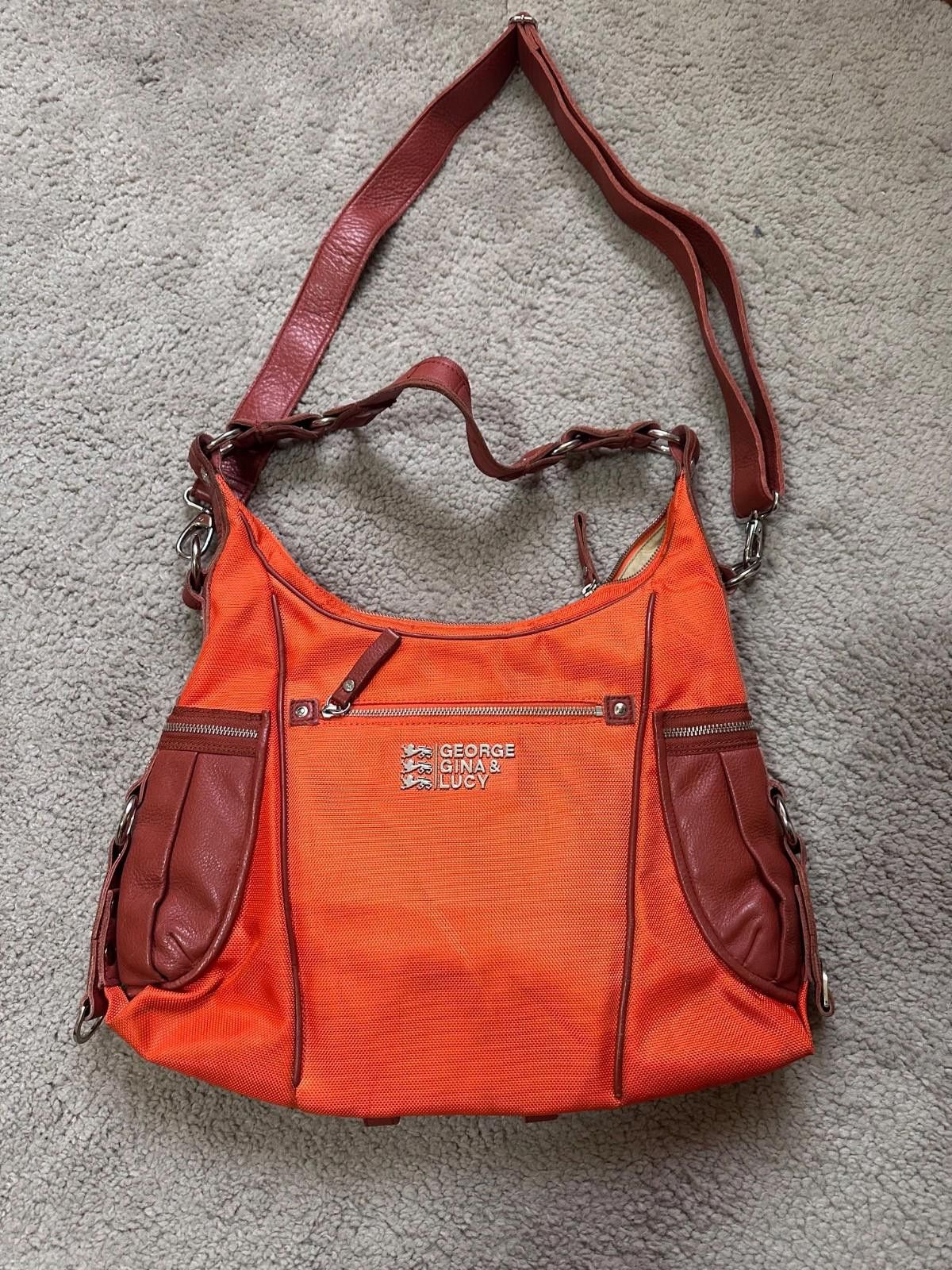 George Gina & Lucy GG&L George Gina & Lucy Orange Shoulder Bag Size ONE SIZE - 6 Thumbnail