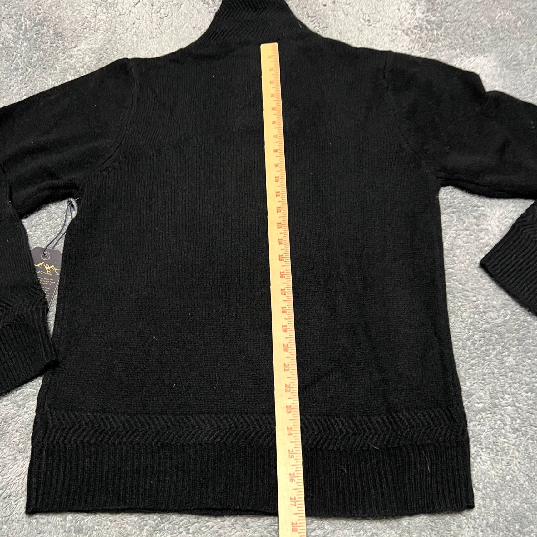 United By Blue United by Blue Sweater Mens Large Shetland Wool Black Mountain Run Shirt Pullover Men L Black Mountain Run Size US L / EU 52-54 / 3 - 4 Thumbnail