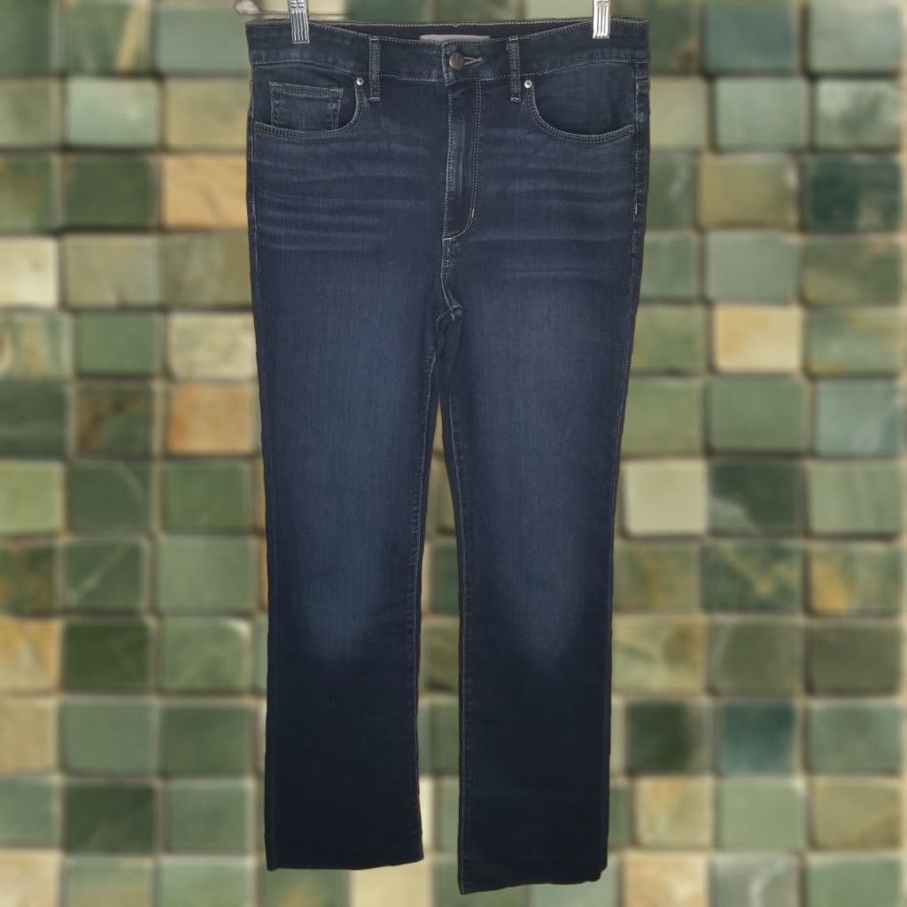 Vintage JOE'S VINTAGE Women's Straight Blue Stretchy Jeans Size 30 Regular Size 30" / US 8 / IT 44 - 1 Thumbnail
