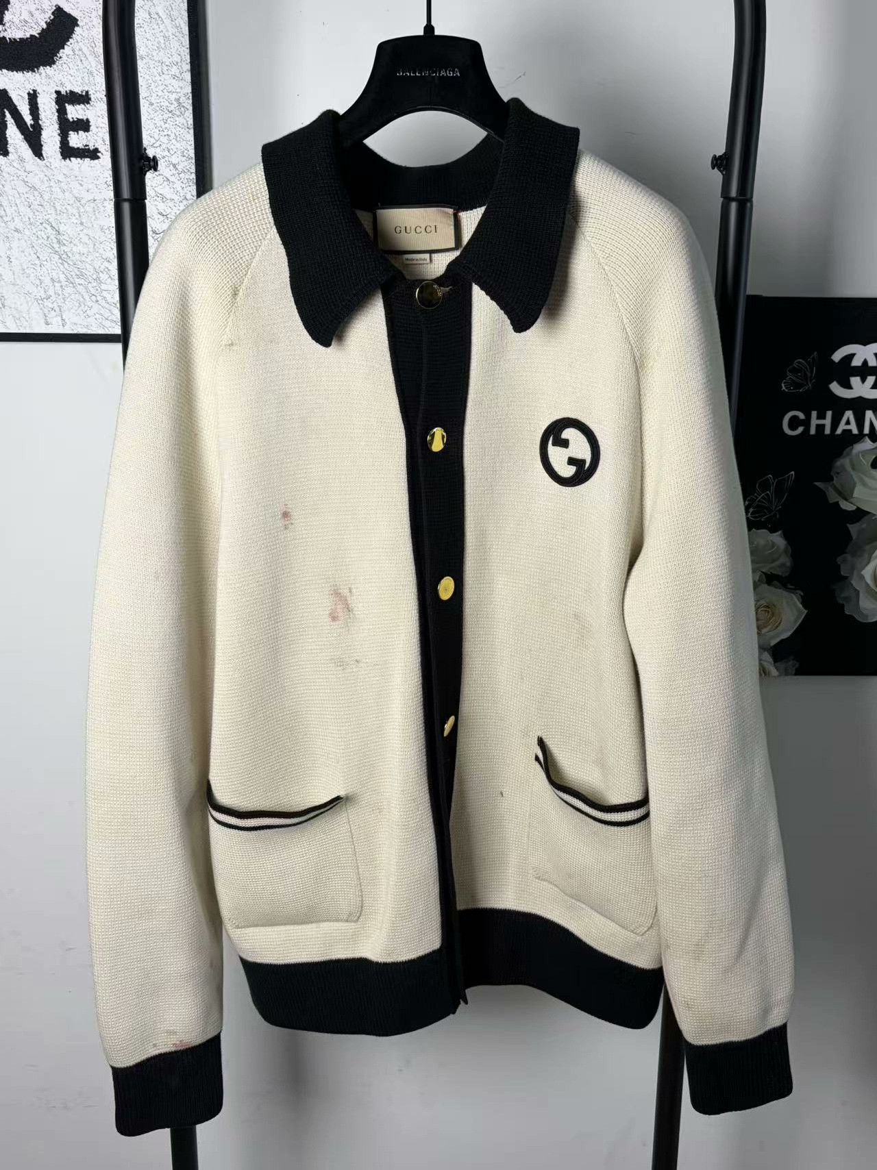 Gucci Gucci White Light Jacket l Men Size US L / EU 52-54 / 3 - 1 Thumbnail
