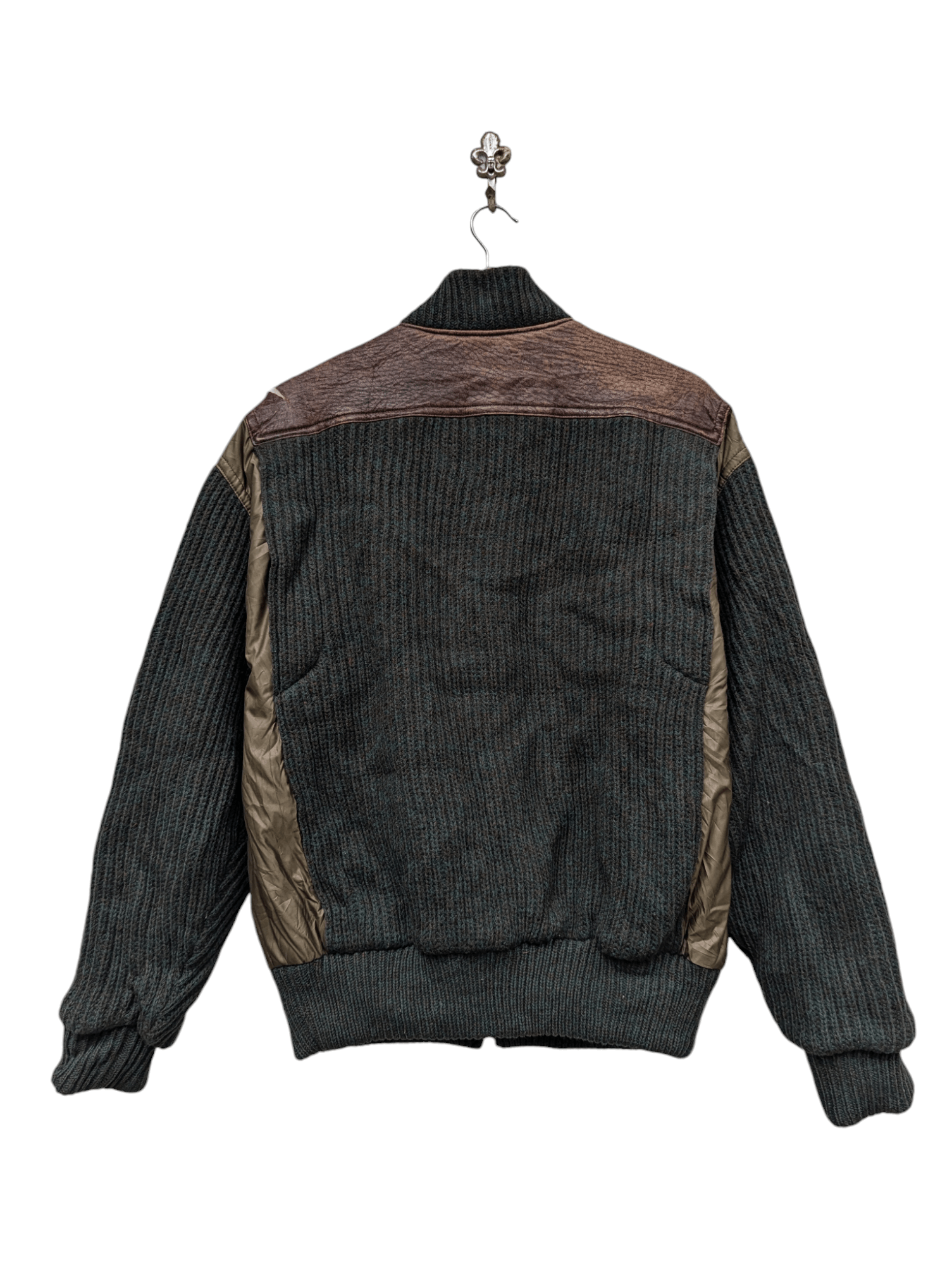 Japanese Brand DOLCE MIX ALL MATERIAL FULL ZIPPER JACKET Size US M / EU 48-50 / 2 - 2 Thumbnail