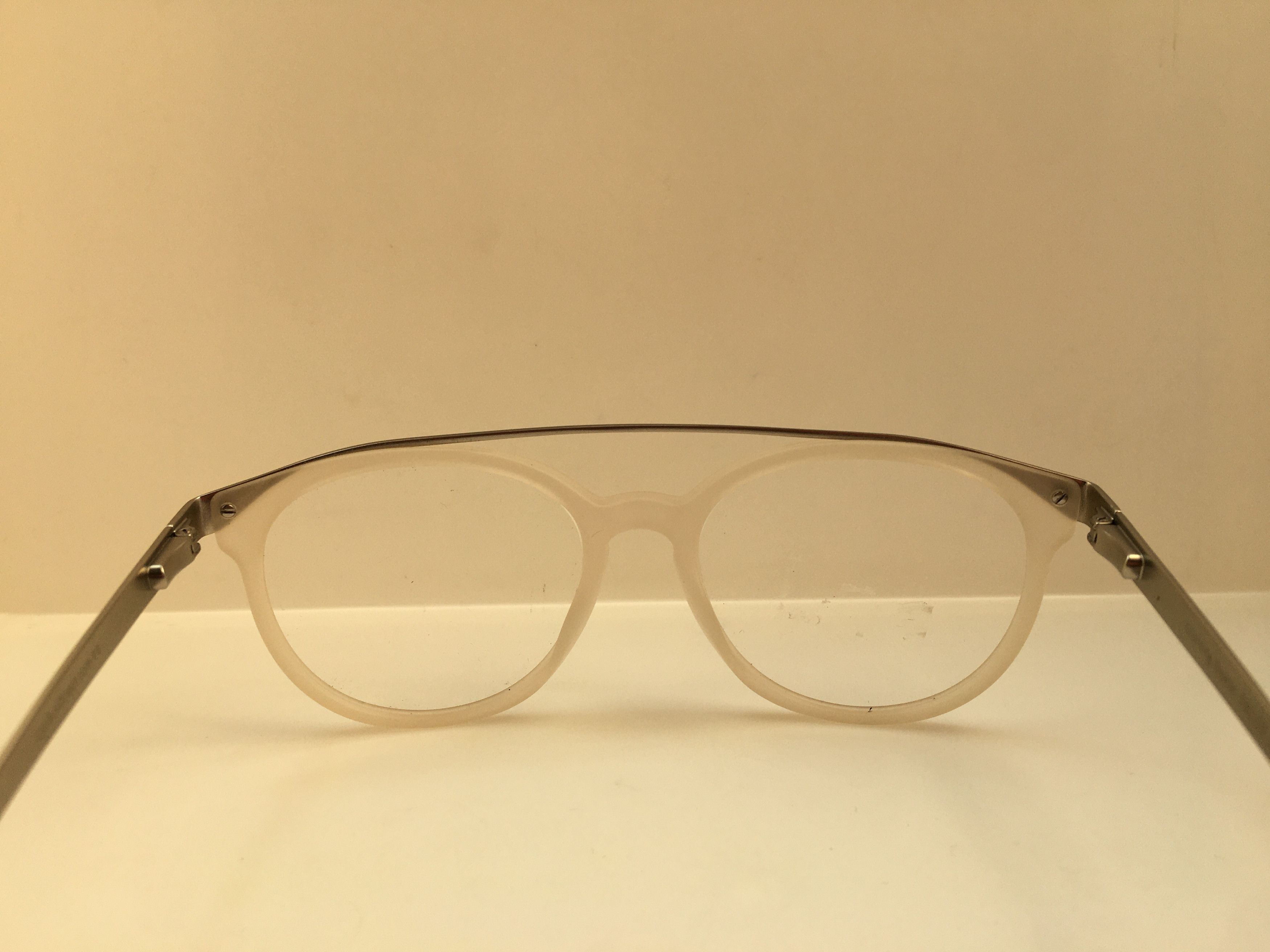 Other Eyebuydirect Morning Breeze Ivory Silver Eyeglasses Frame Size ONE SIZE - 4 Thumbnail